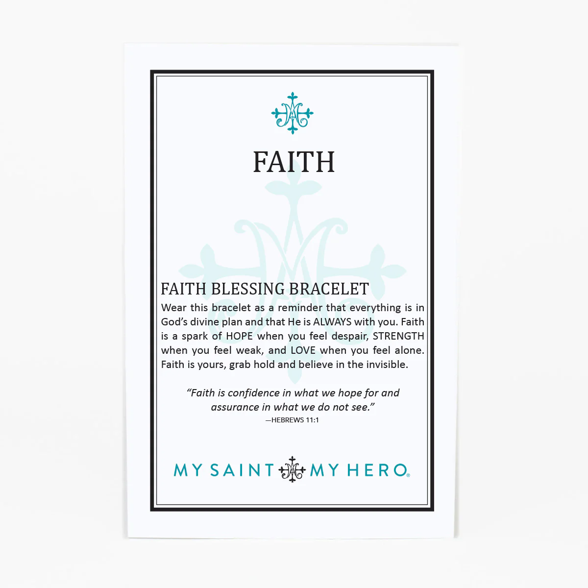 Faith Blessing Christian Prayer Bracelet - Blessed Bands