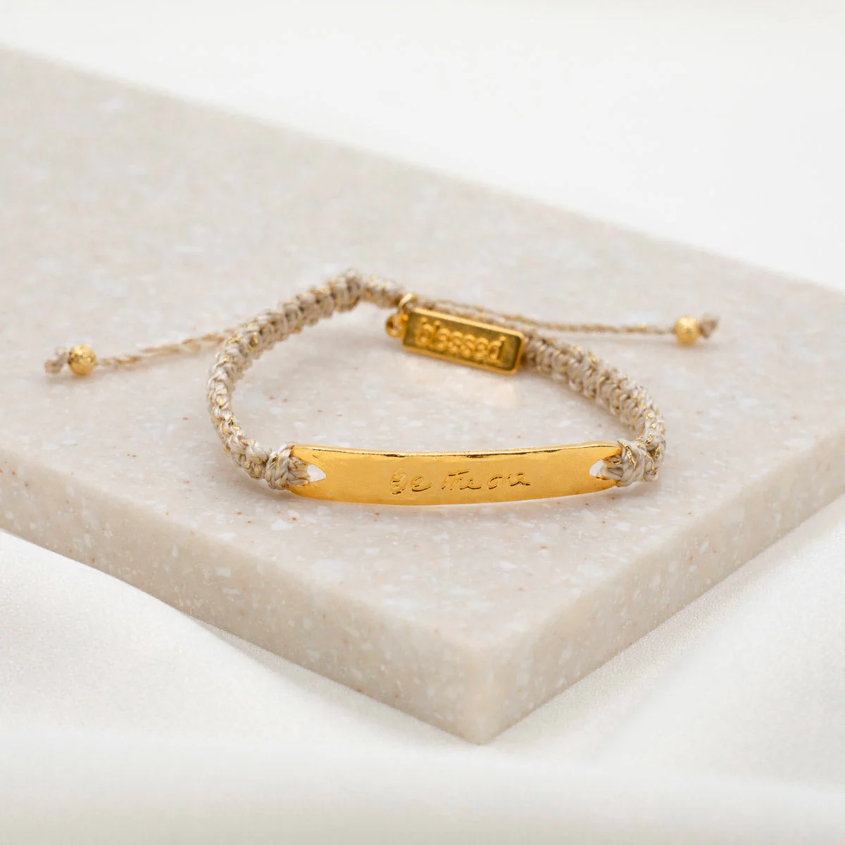 Be the One Blessing Bracelet – Faith & Encouragement Jewelry - Blessed Bands