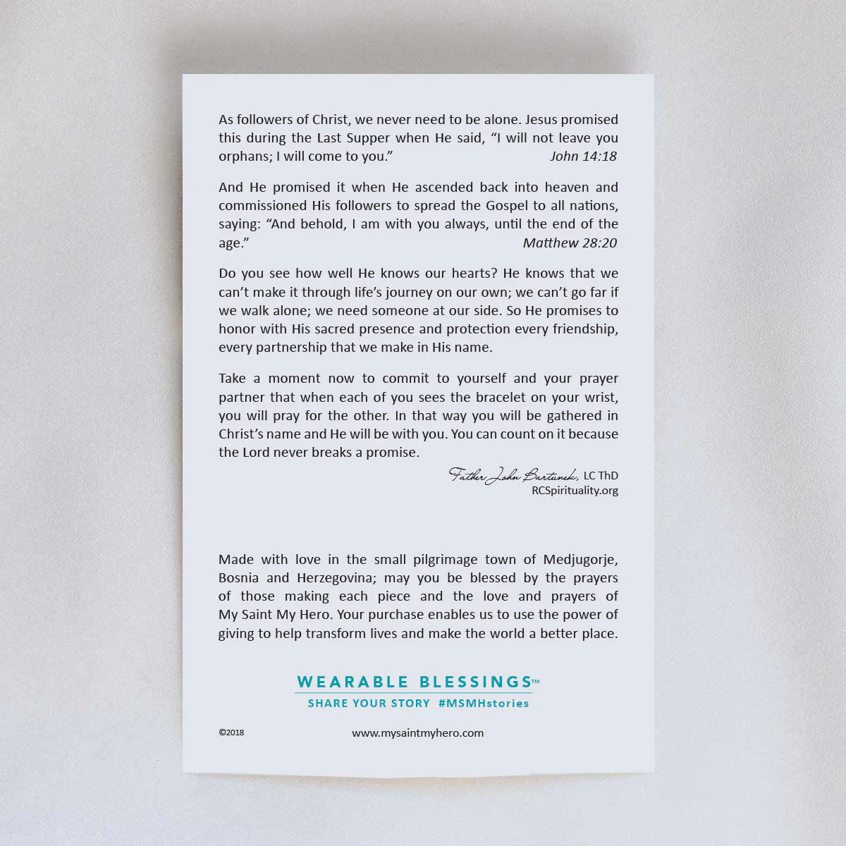 Together in Prayer Bracelet Set – Unity & Faith Gift - Blessed Bands