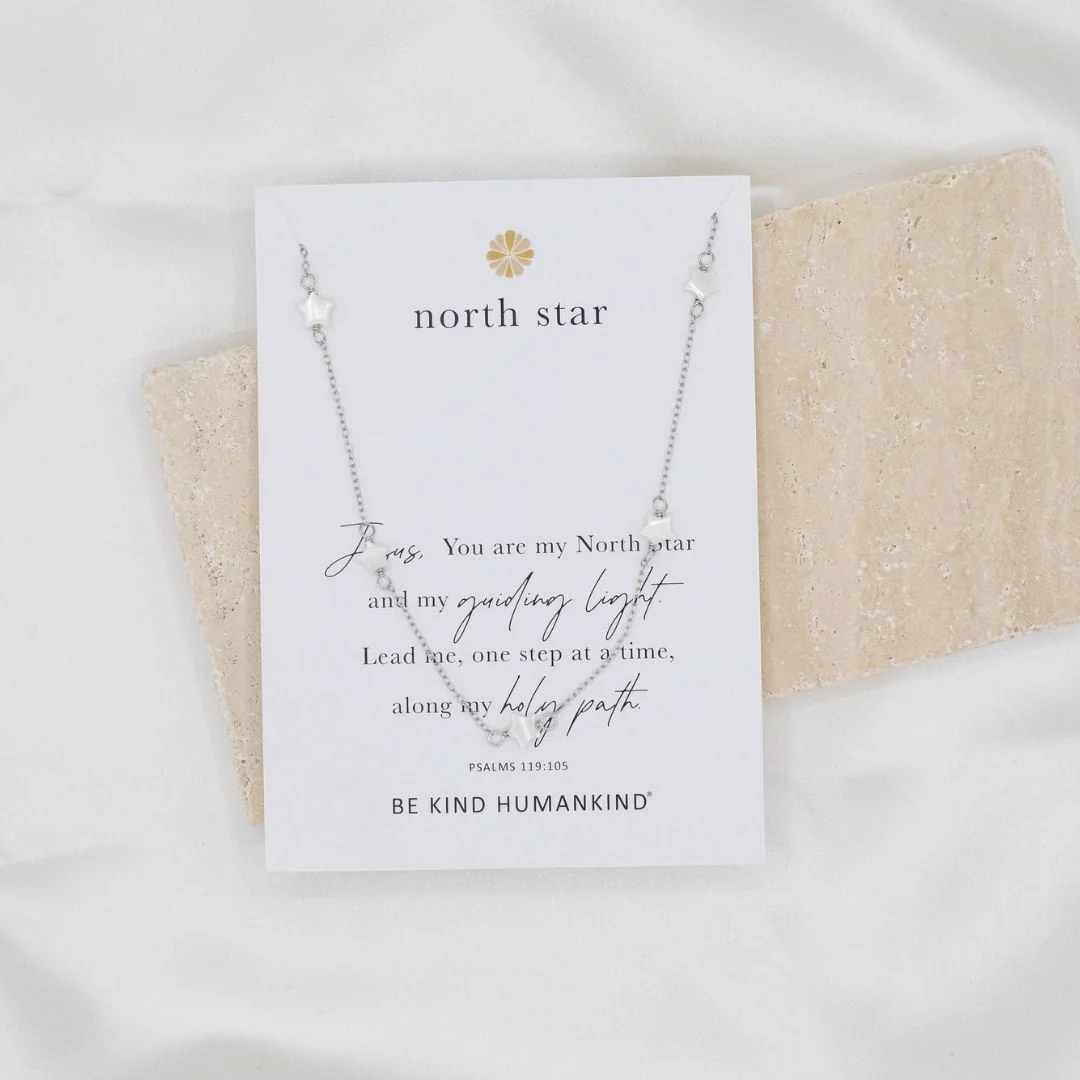 North Star Necklace – Guiding Light of Faith Jewelry - Blessed Bands