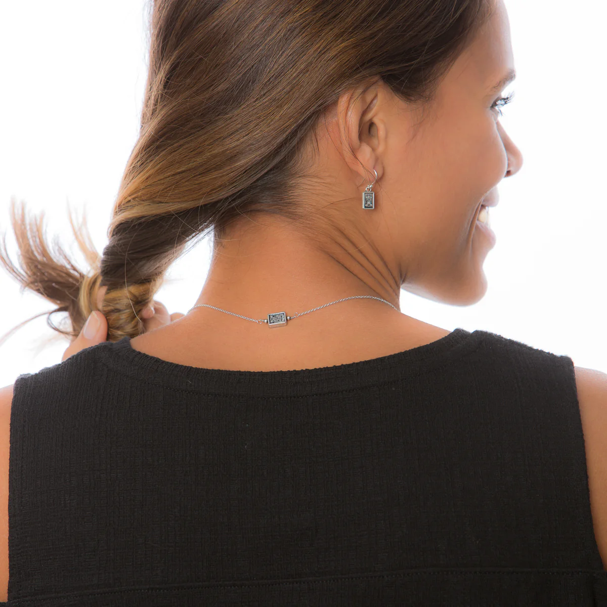 Garment of Grace Petite Scapular Necklace – Faith & Protection - Blessed Bands