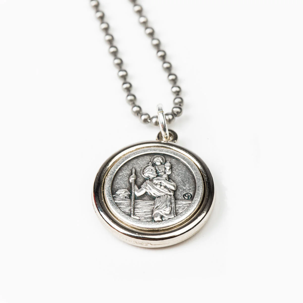 Archangel Michael & St. Christopher Necklace – Armor of Faith - Blessed Bands