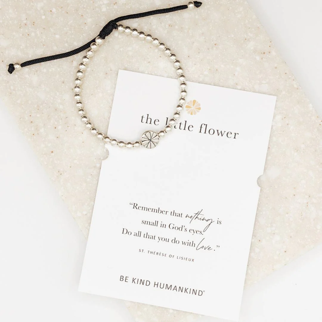 The Little Flower Christian Faith Bracelet - Blessed Bands