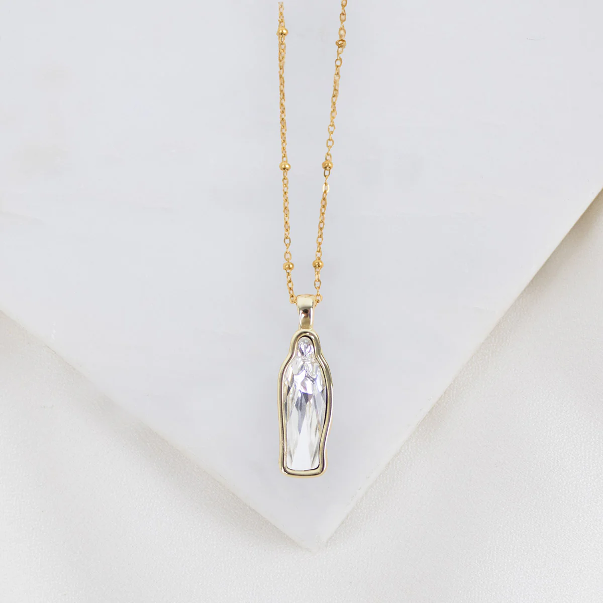 Queen of the Universe Marian Faith Petite Necklace - Blessed Bands