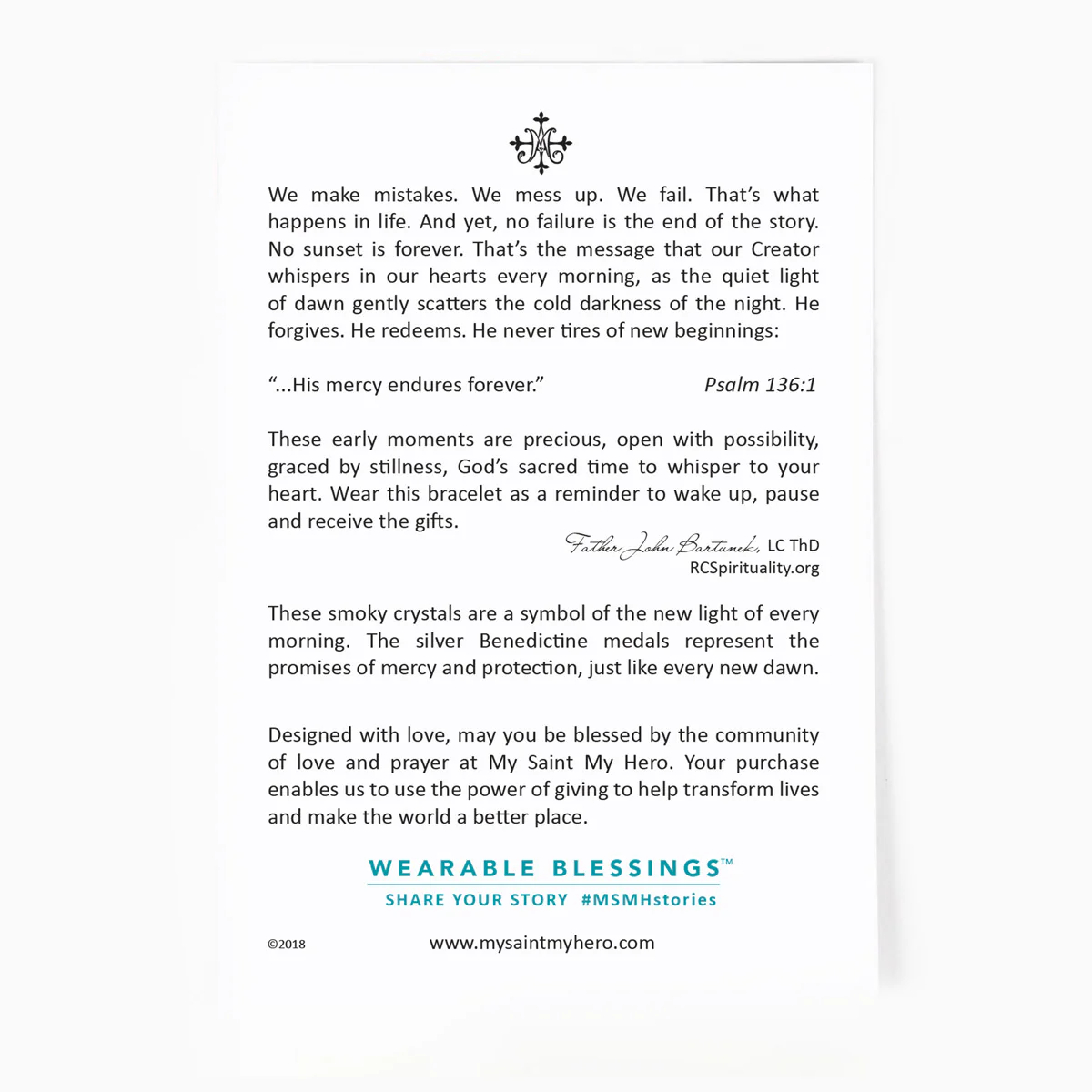 Stellar Blessings Light of Dawn Bracelet – Hope & Faith - Blessed Bands