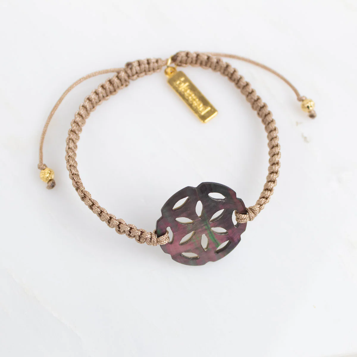 St. Mary Magdalene Mother of Pearl Faith Bracelet - Blessed Bands