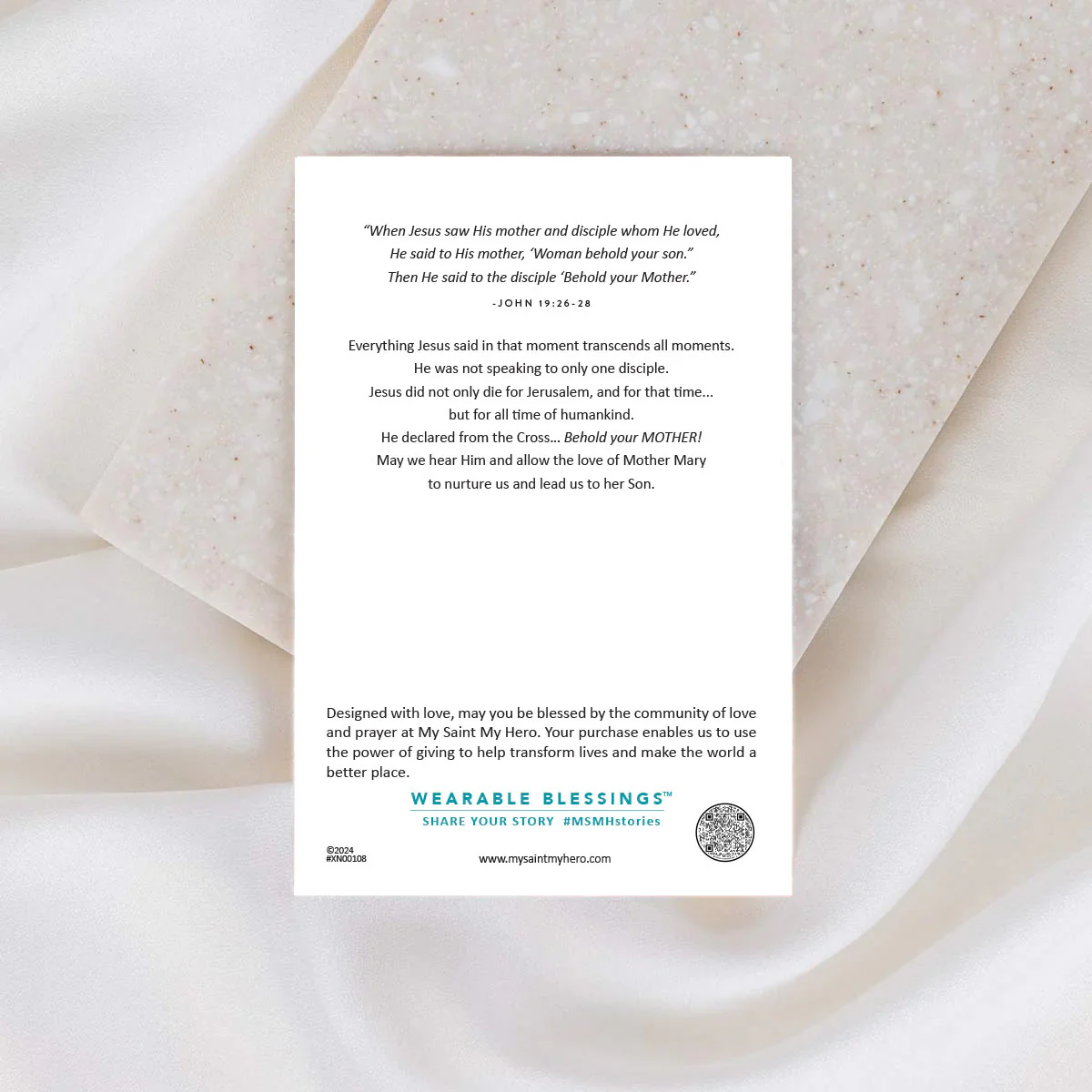 Behold Necklace – Faith-Inspired Christian Jewelry Gift - Blessed Bands