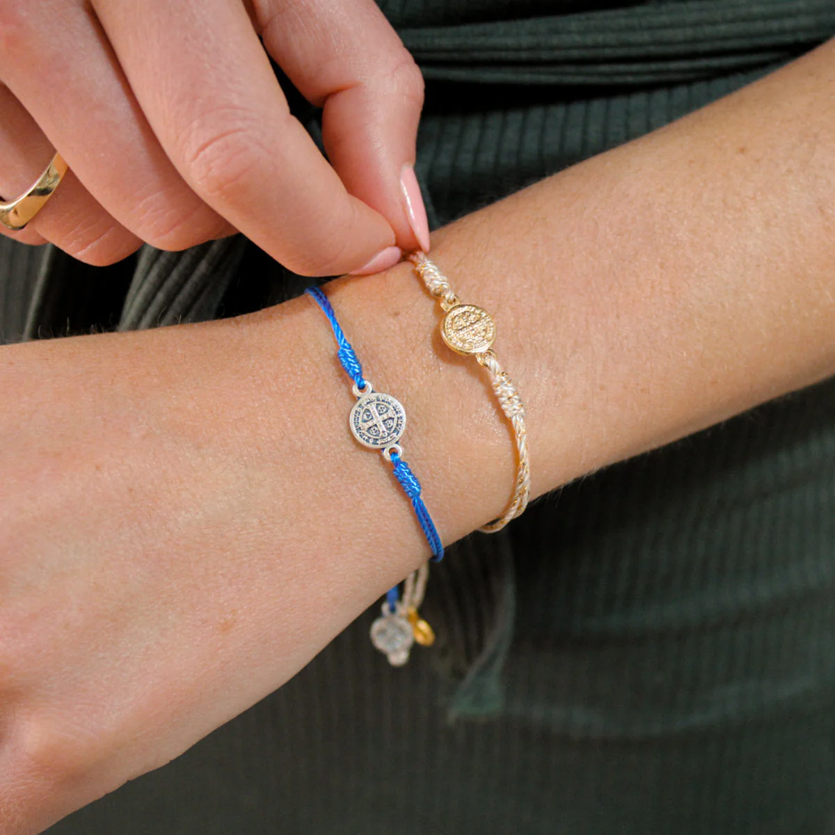 Together in Prayer Ukraine Faith Bracelet Set - Blessed Bands