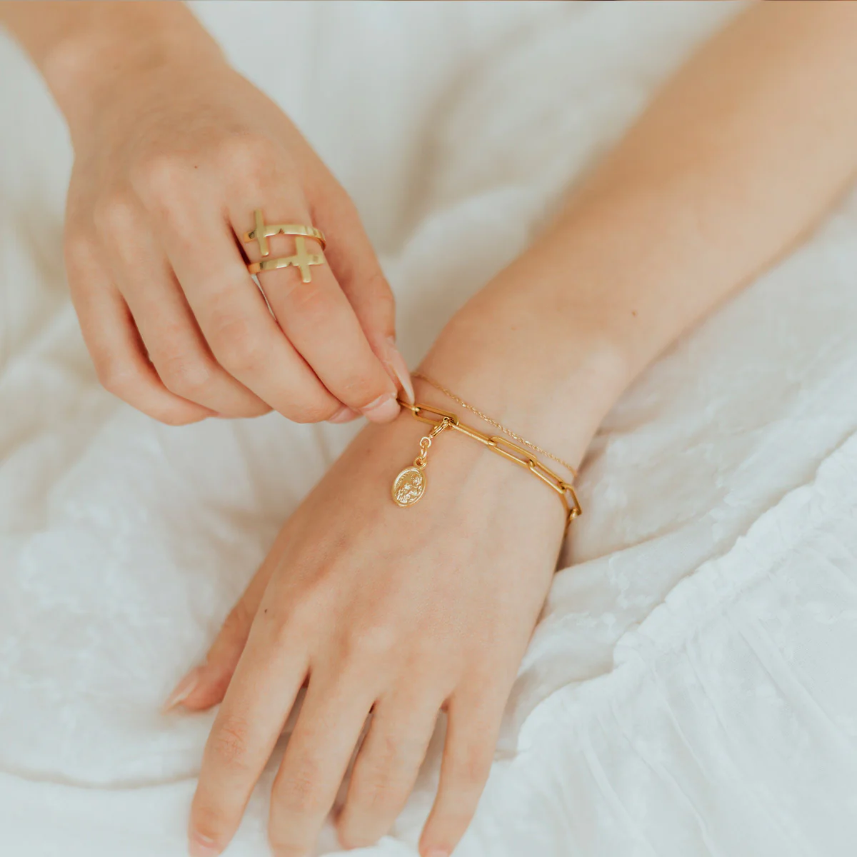 Saint Anne Medal – Devotional Christian Jewelry - Blessed Bands