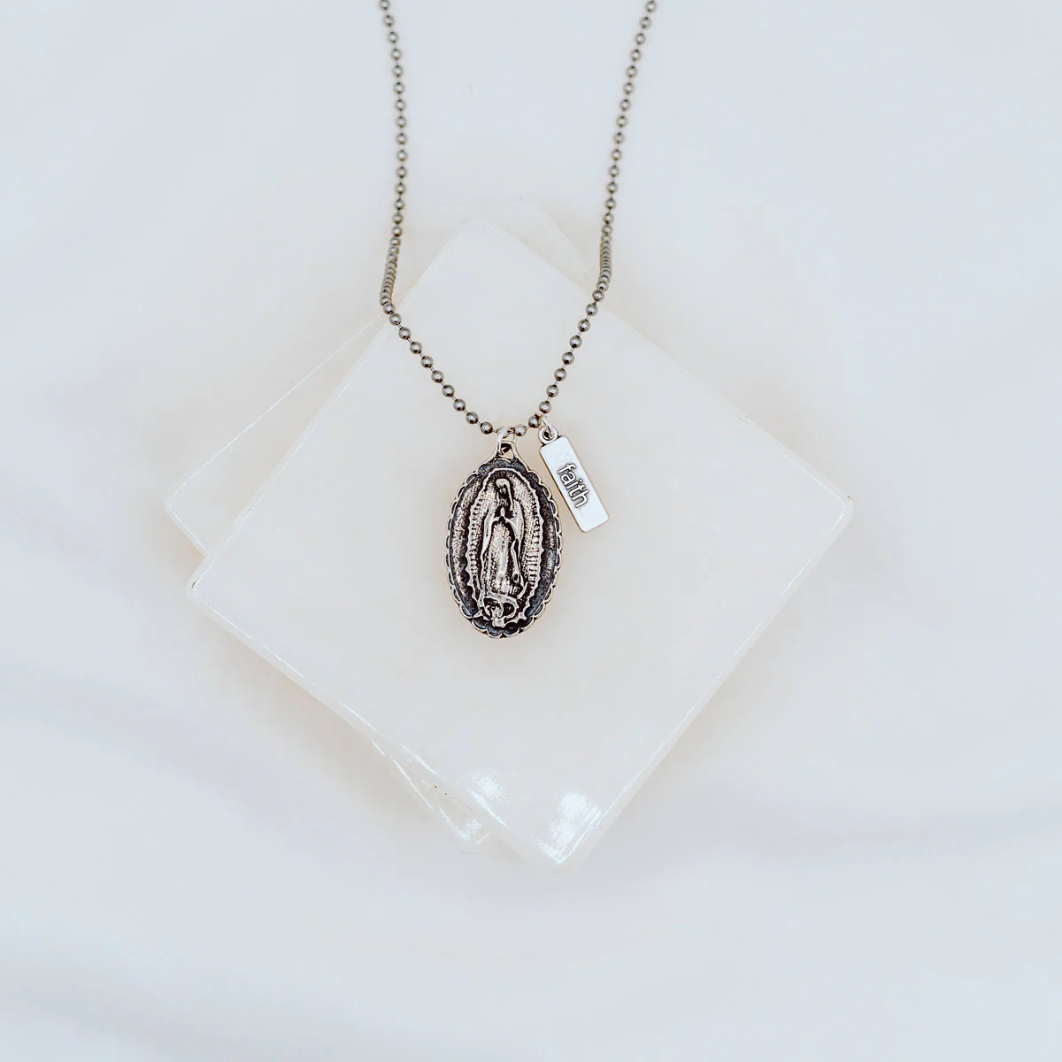 Our Lady of Guadalupe Necklace – Faith & Devotion Jewelry - Blessed Bands