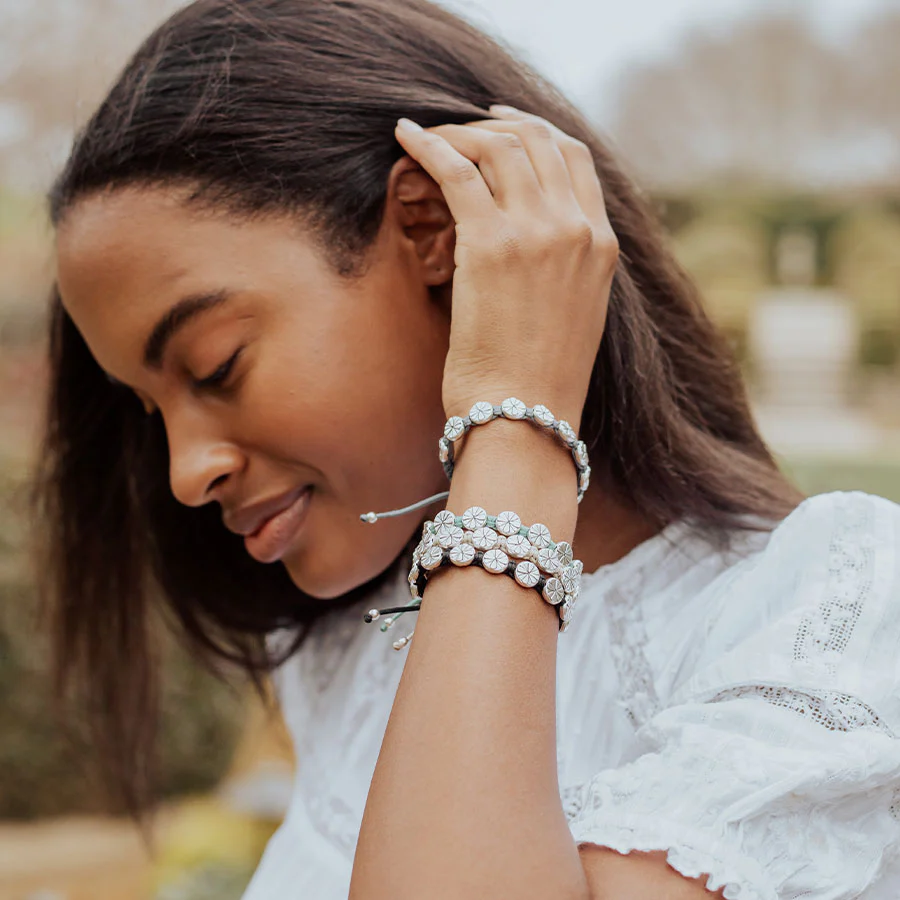 Well Wishes Spiritual Bouquet Faith Bracelet - Blessed Bands