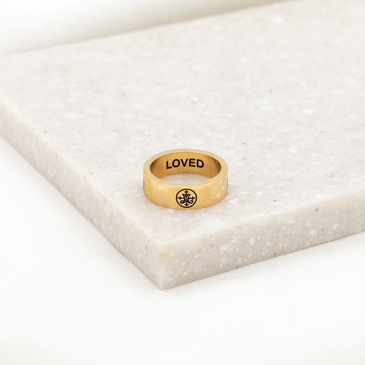 Greatest Love Ring – Deuteronomy 6:5 Scripture Jewelry - Blessed Bands