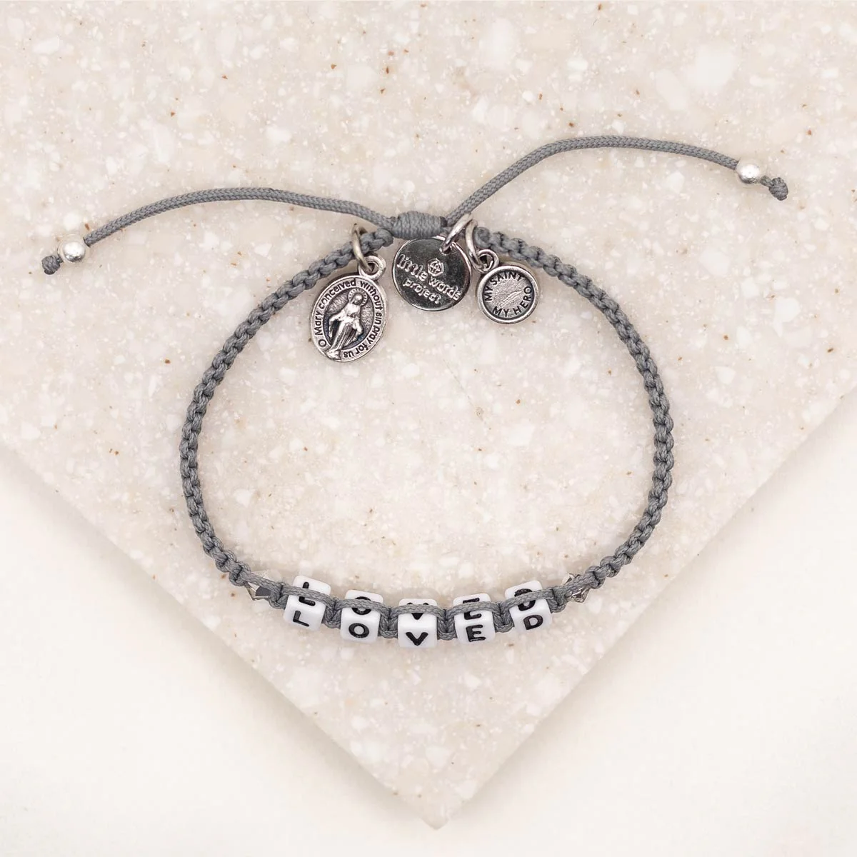 Little Words Project My Saint My Hero Loved Bracelet - Blessed Bands