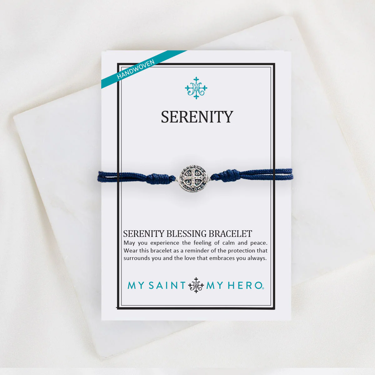 Serenity Blessing Bracelet – Peace & Faith Reminder - Blessed Bands