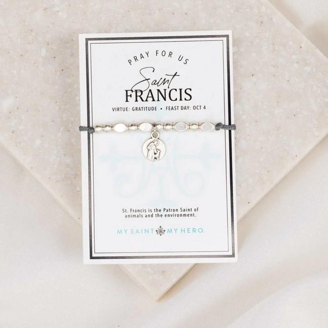 Saint Francis Kids Bracelet – Faith, Peace & Kindness - Blessed Bands