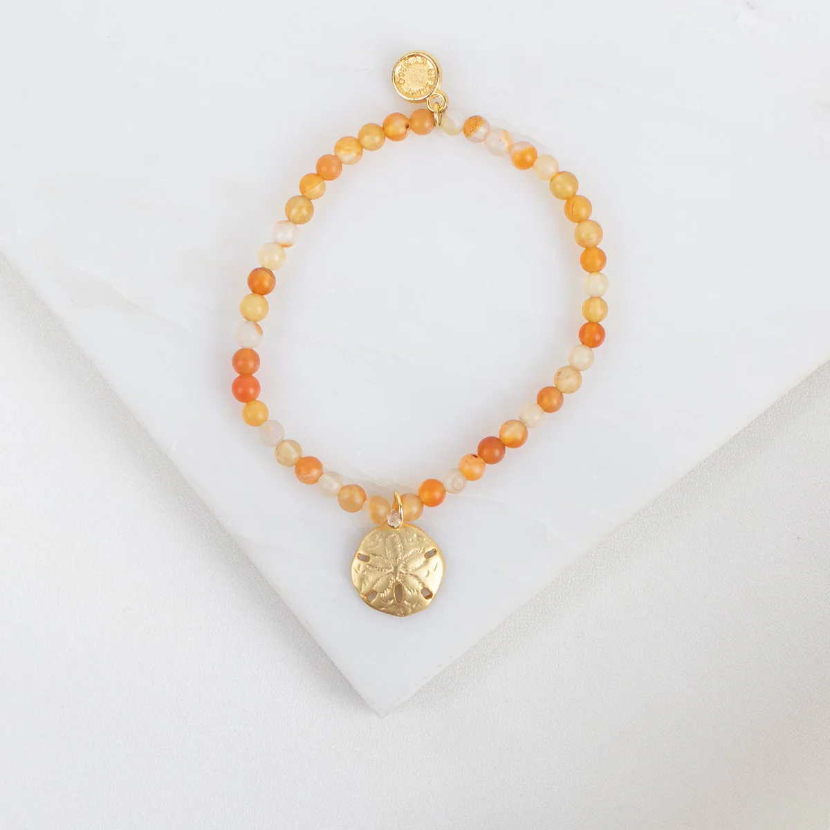 Blessings of the Sea Sand Dollar Bracelet - Blessed Bands