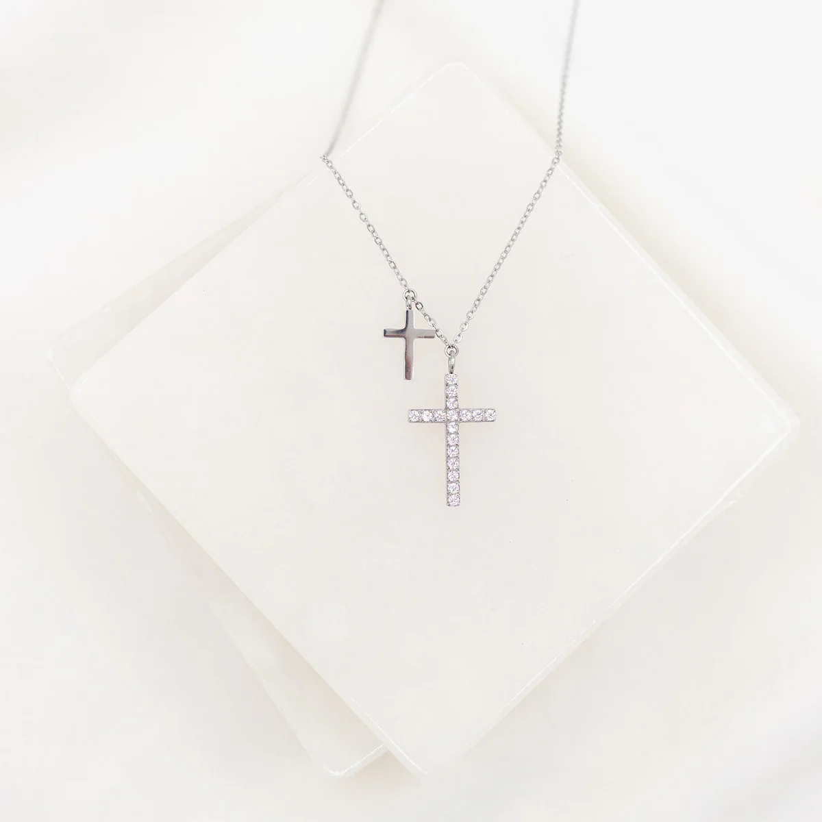 Walk by Faith Necklace – Trust & Spiritual Strength - Blessed Bands