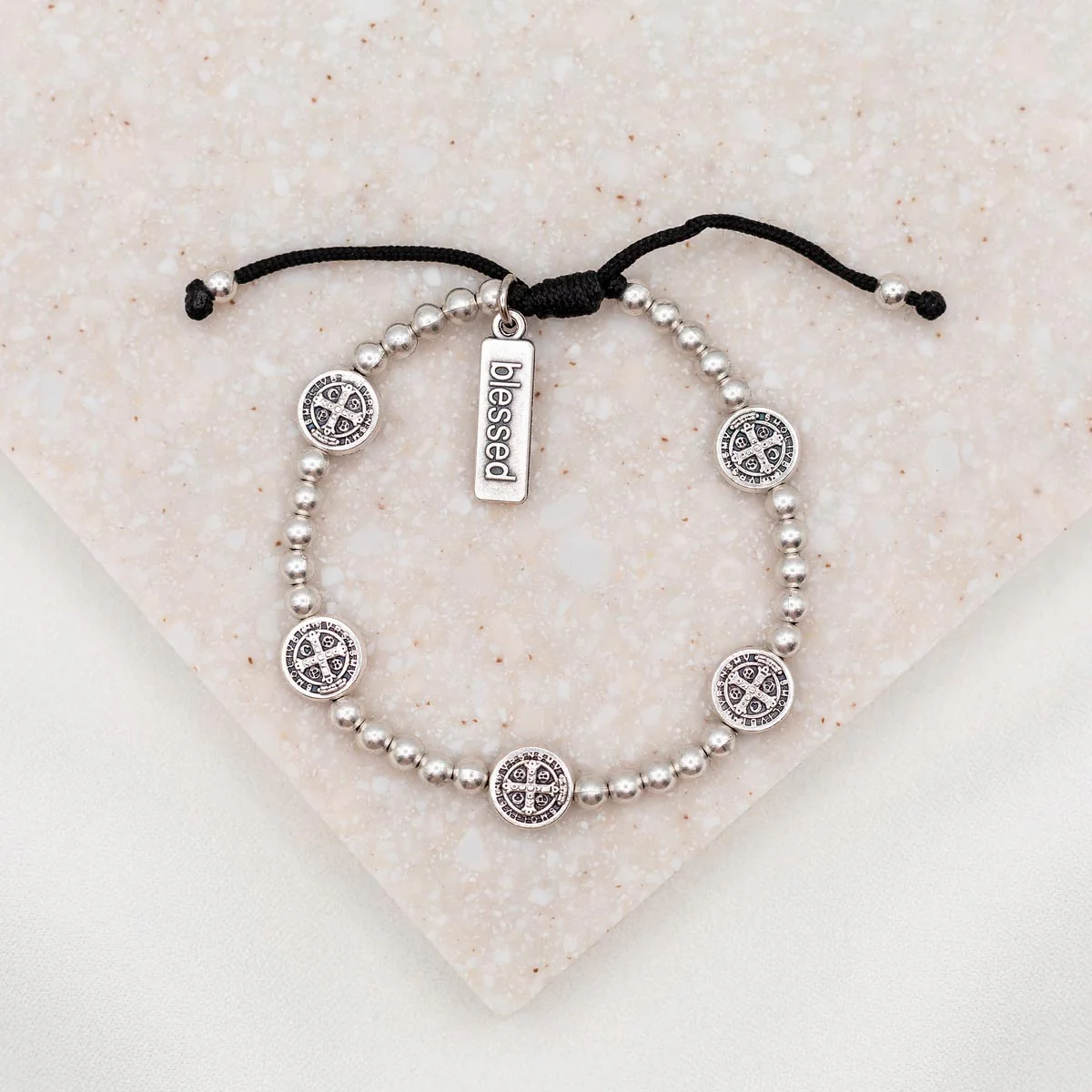 Benedictine Birthday Blessing Bracelet – Faith & Grace Gift - Blessed Bands