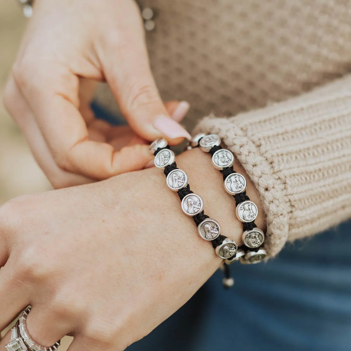 St. Thérèse of Lisieux Blessing Bracelet – Faith & Love - Blessed Bands