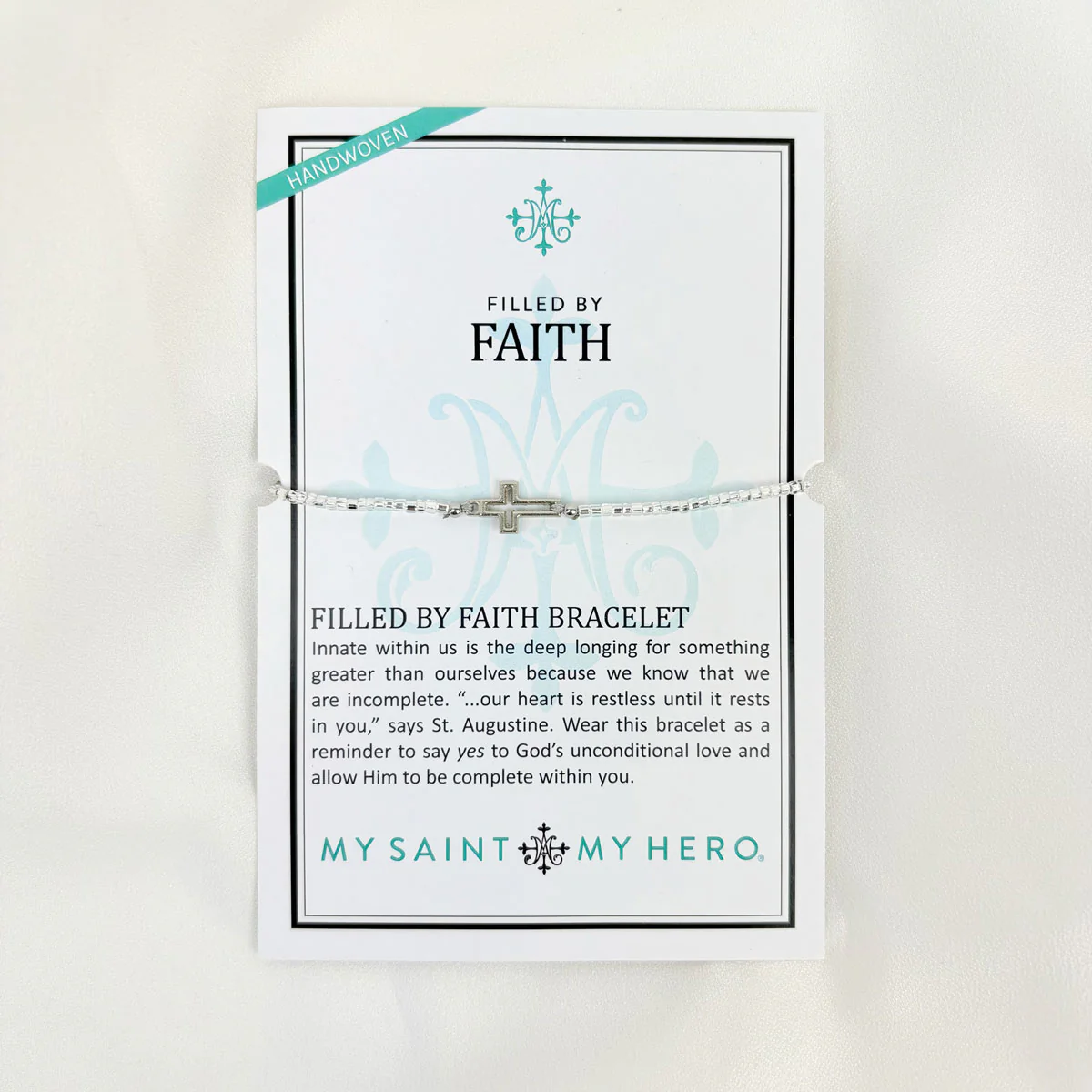 Filled by Faith Bracelet – Hope, Love & Spiritual Strength - Blessed Bands