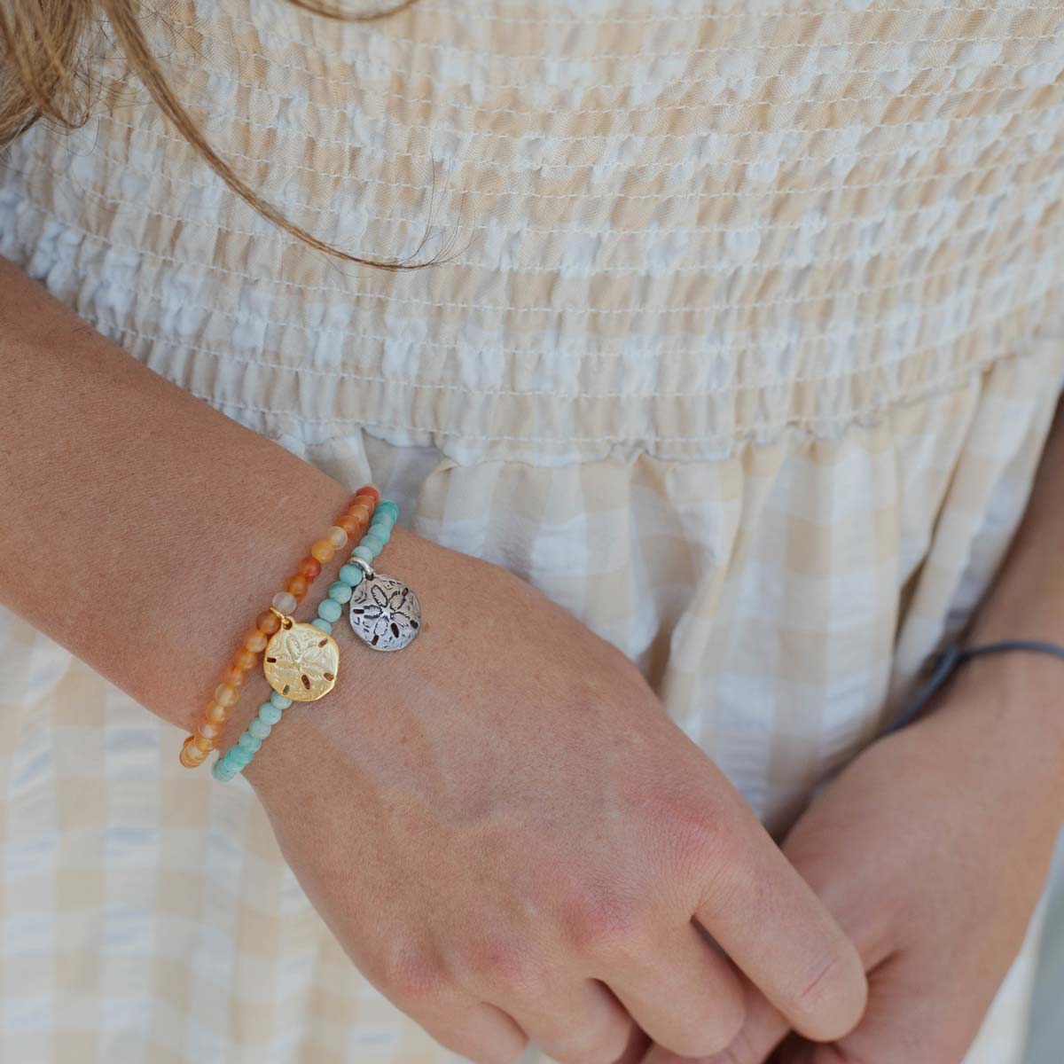 Blessings of the Sea Sand Dollar Bracelet - Blessed Bands