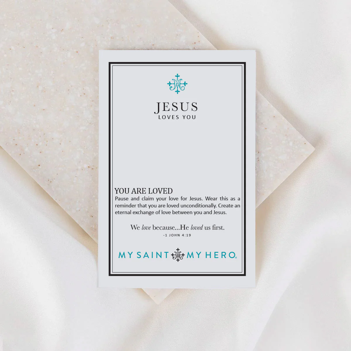 Jesus Loves You Bracelet – Faith & Love Reminder Jewelry - Blessed Bands