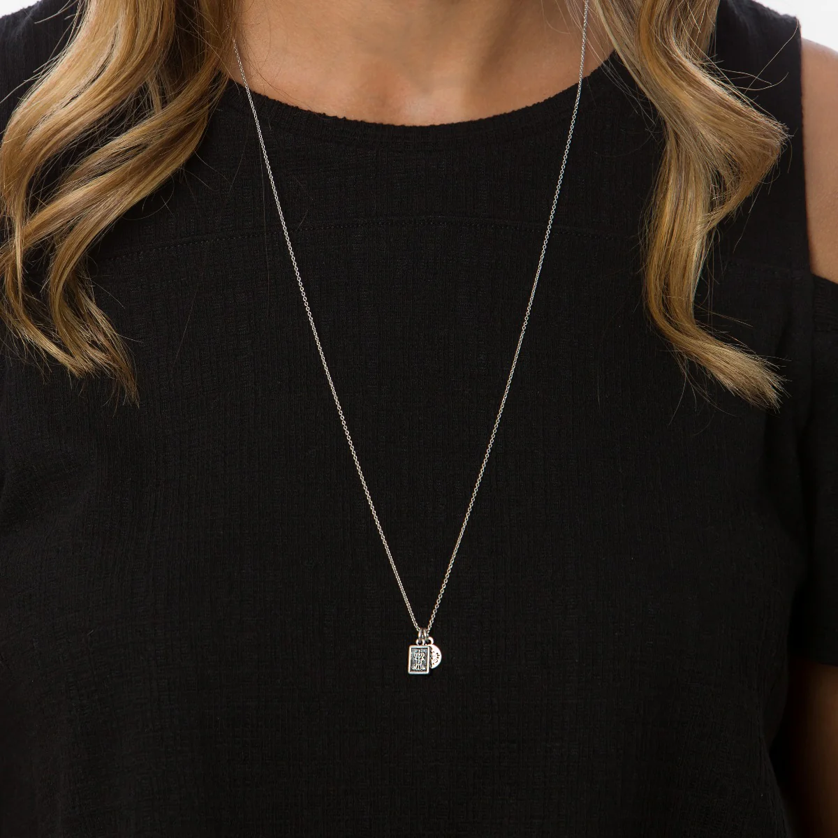 Garment of Grace Petite Scapular Necklace – Faith & Protection - Blessed Bands