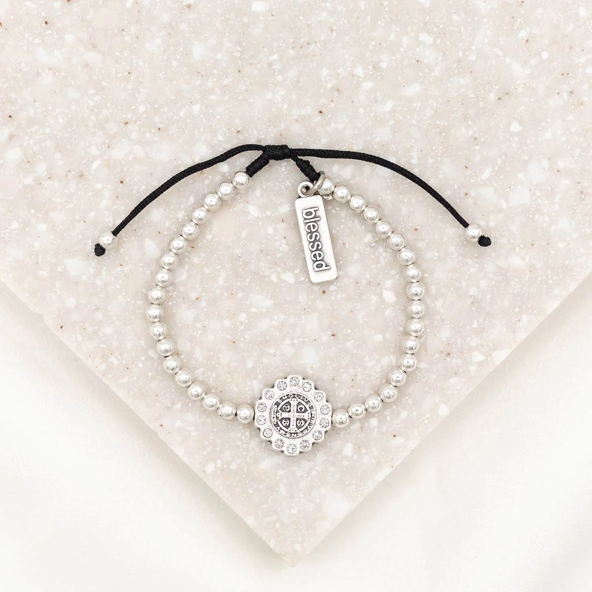 Mantra of Beauty & Brilliance Bracelet – Faith & Grace - Blessed Bands