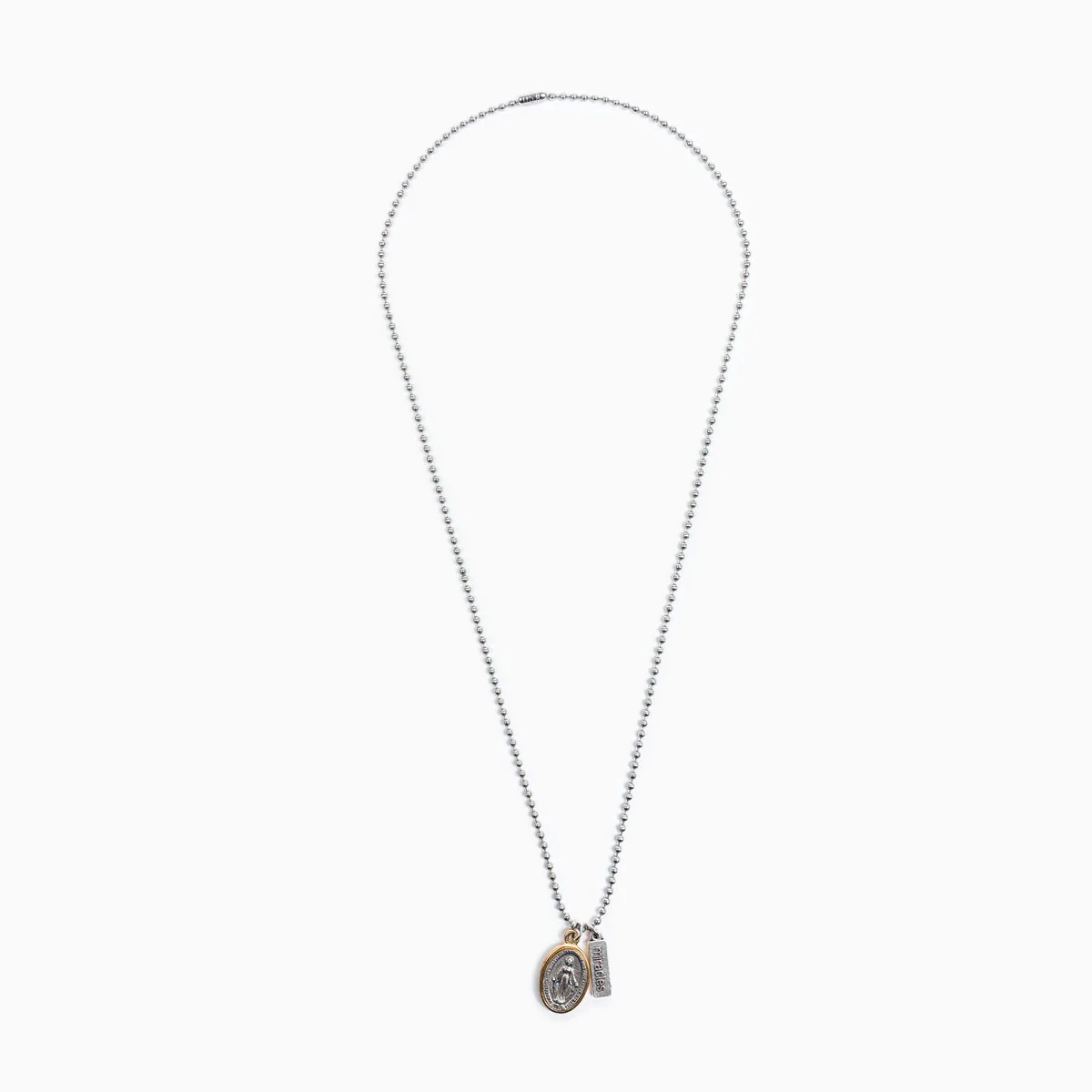Miraculous Bead Ball Necklace – Faith & Blessings - Blessed Bands