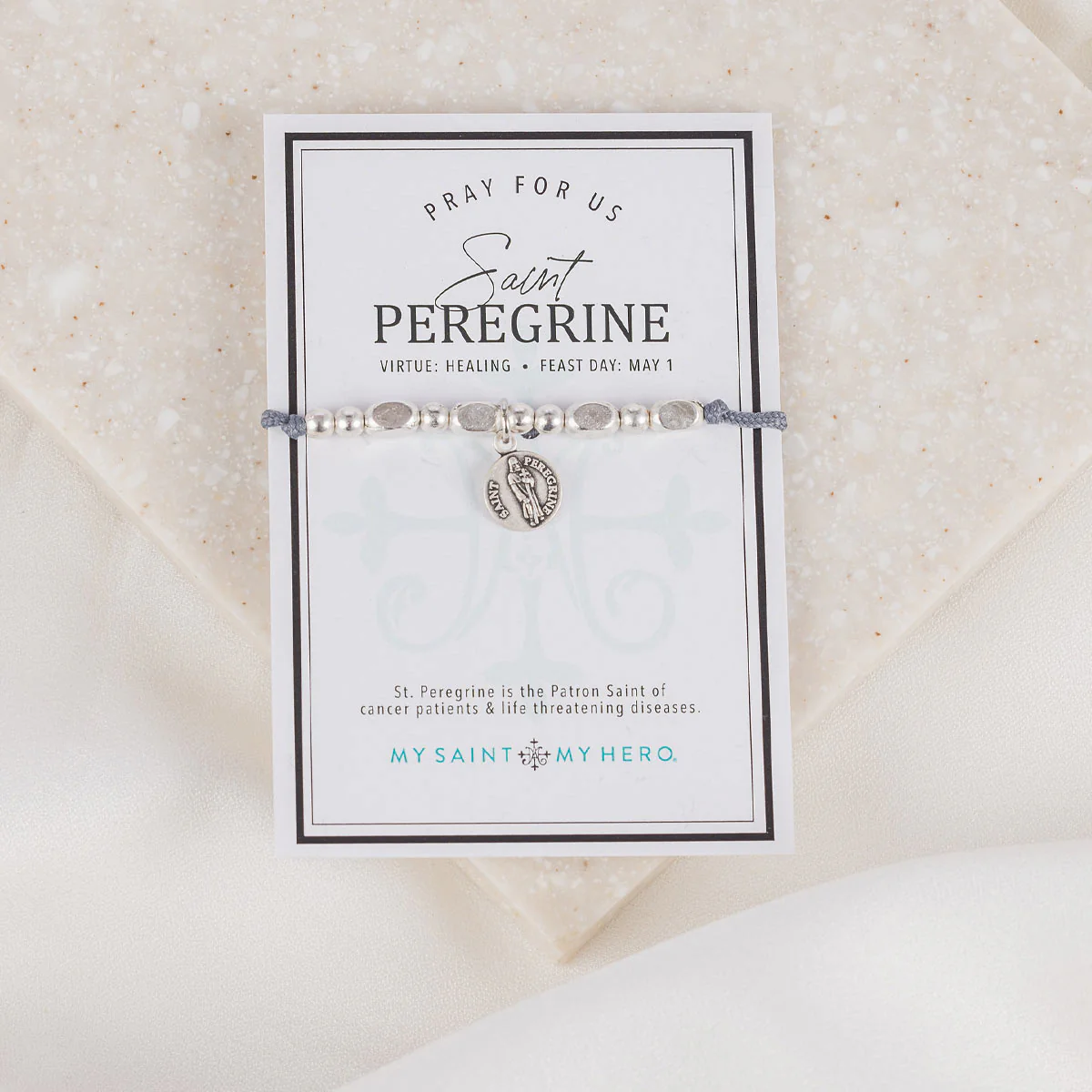 Saint Peregrine Kids Bracelet – Healing, Faith & Hope - Blessed Bands