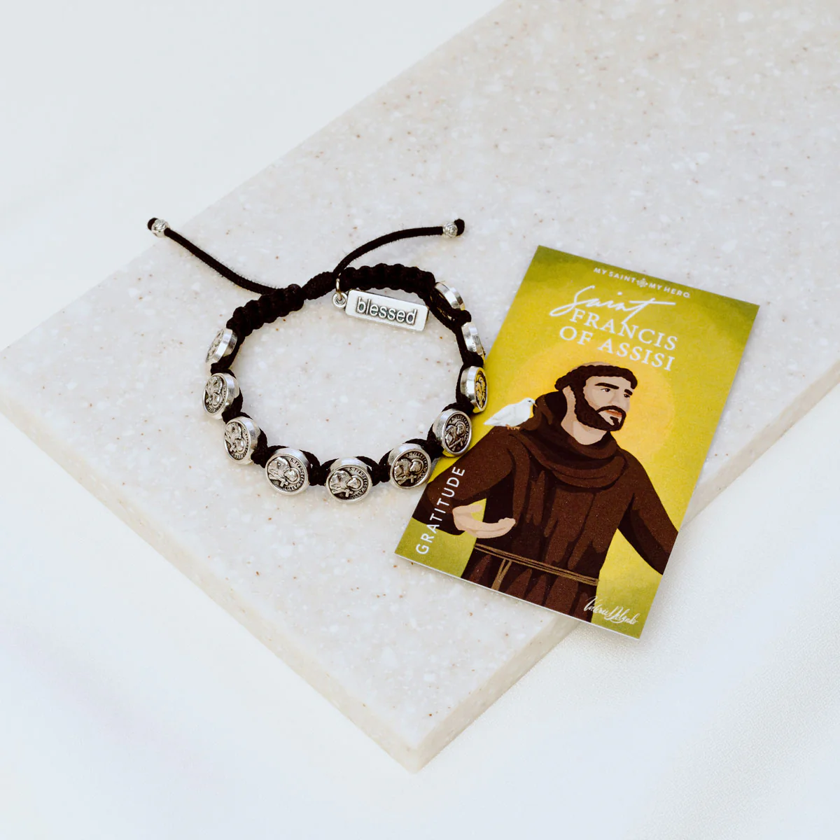 St. Francis Blessing Bracelet of Peace & Simplicity - Blessed Bands