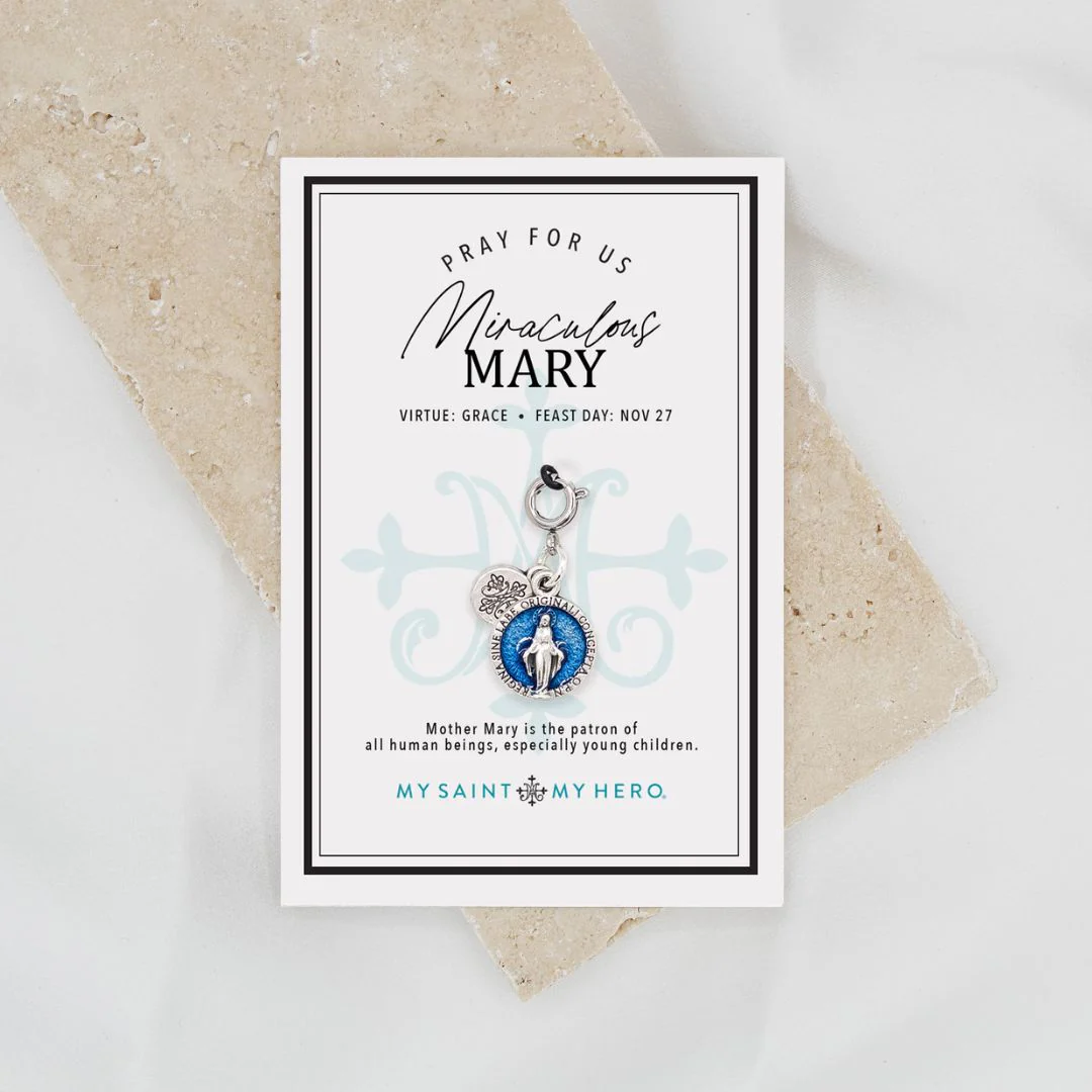 Miraculous Mary Christian Medal Necklace - Blessed Bands