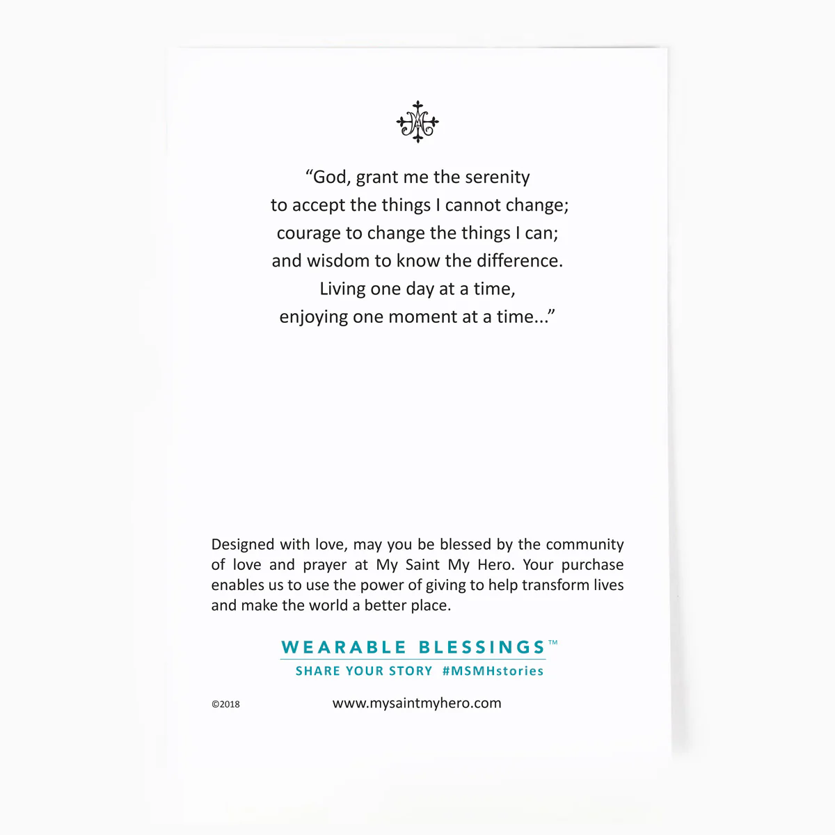 Serenity Morse Code Prayer Rope – Peace & Faith Gift - Blessed Bands