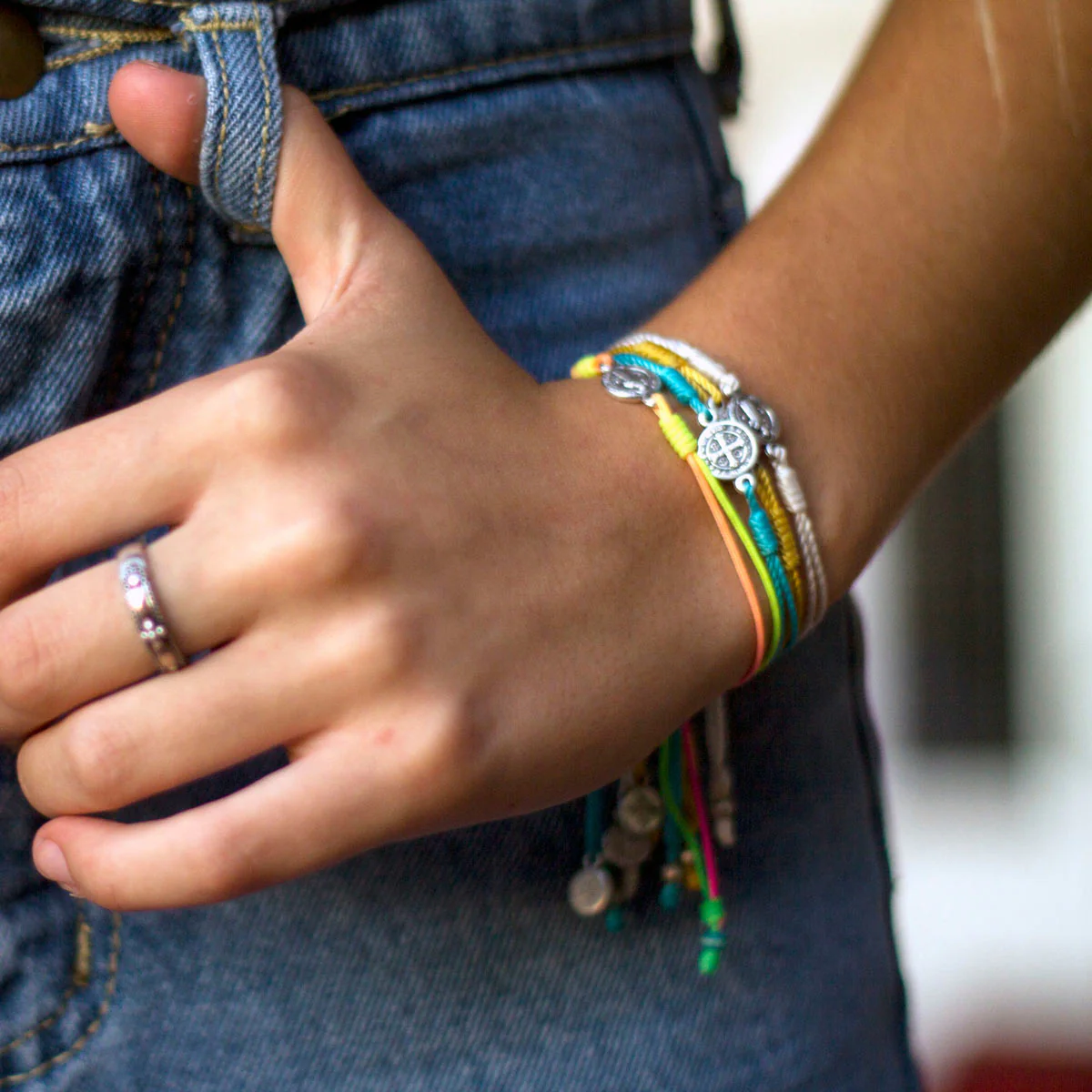 Rainbow Breathe Blessing Christian Bracelet - Blessed Bands