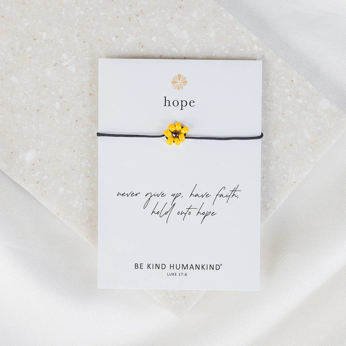 Hope Sunflower Bracelet for ALS Awareness & Support - Blessed Bands