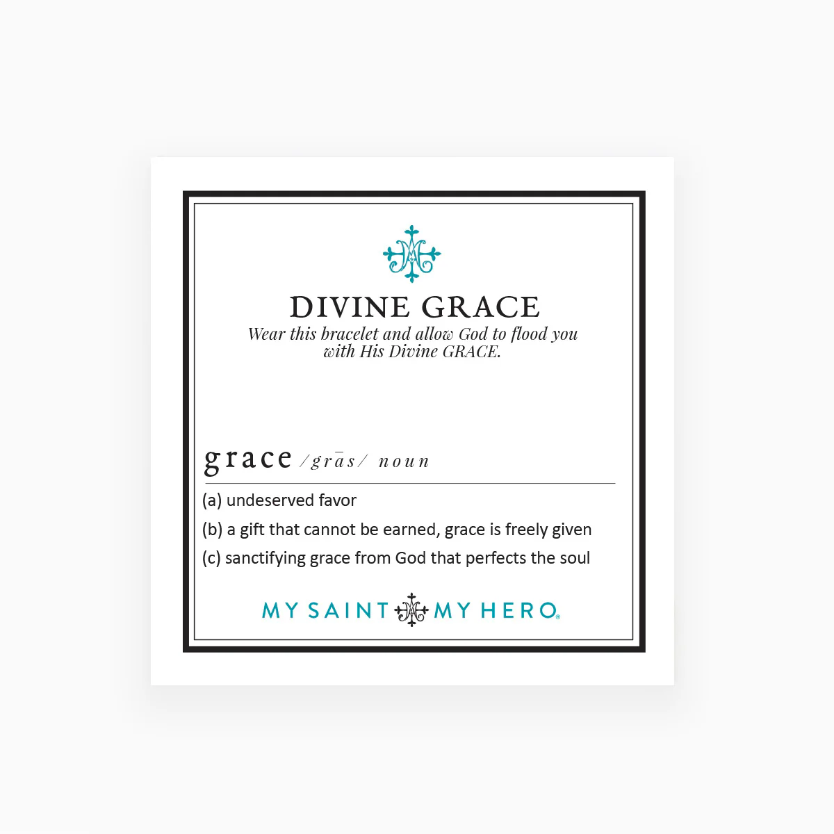 Divine Grace Benedictine Bracelet of Faith & Protection - Blessed Bands