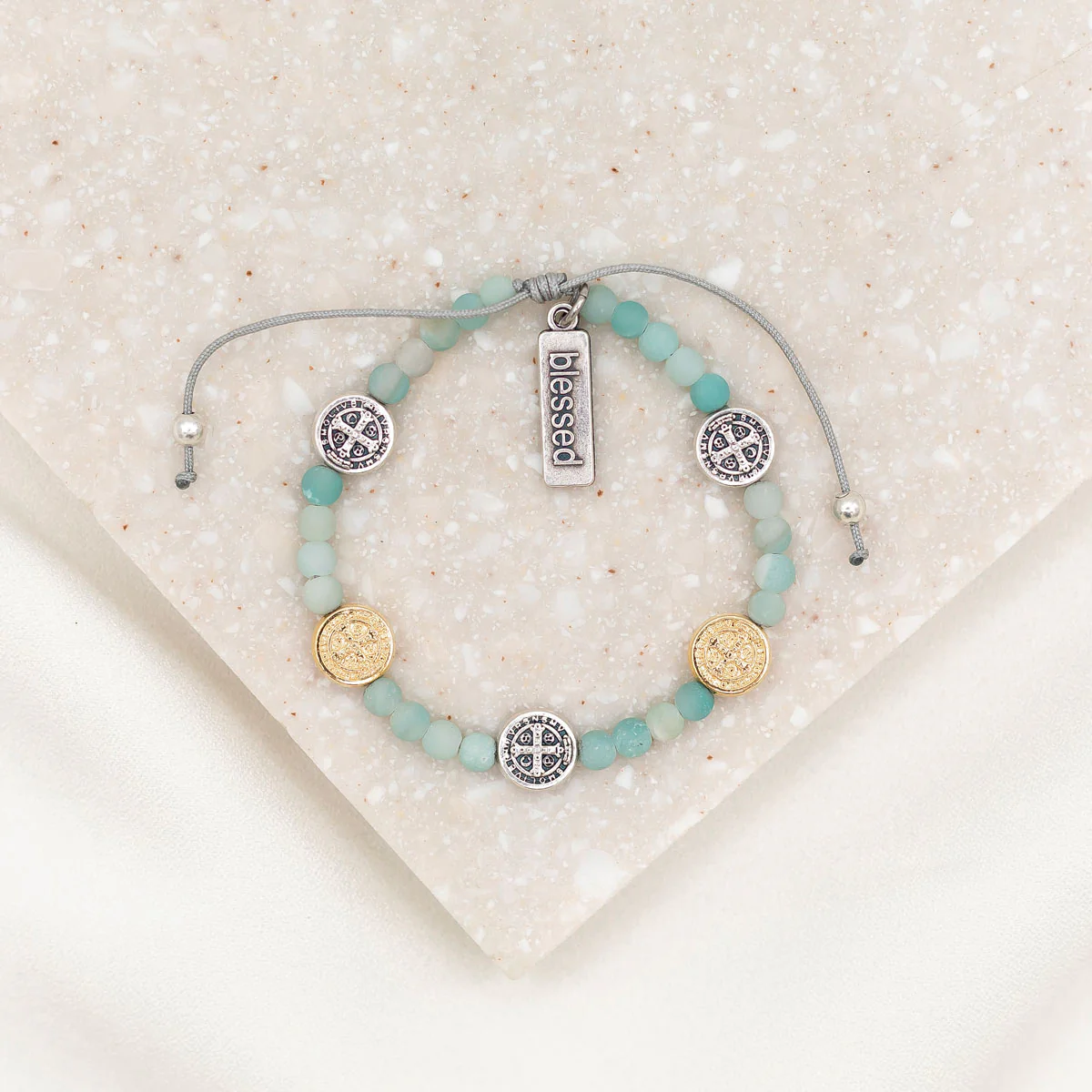 Divine Grace Benedictine Bracelet – Faith & Blessing Jewelry - Blessed Bands