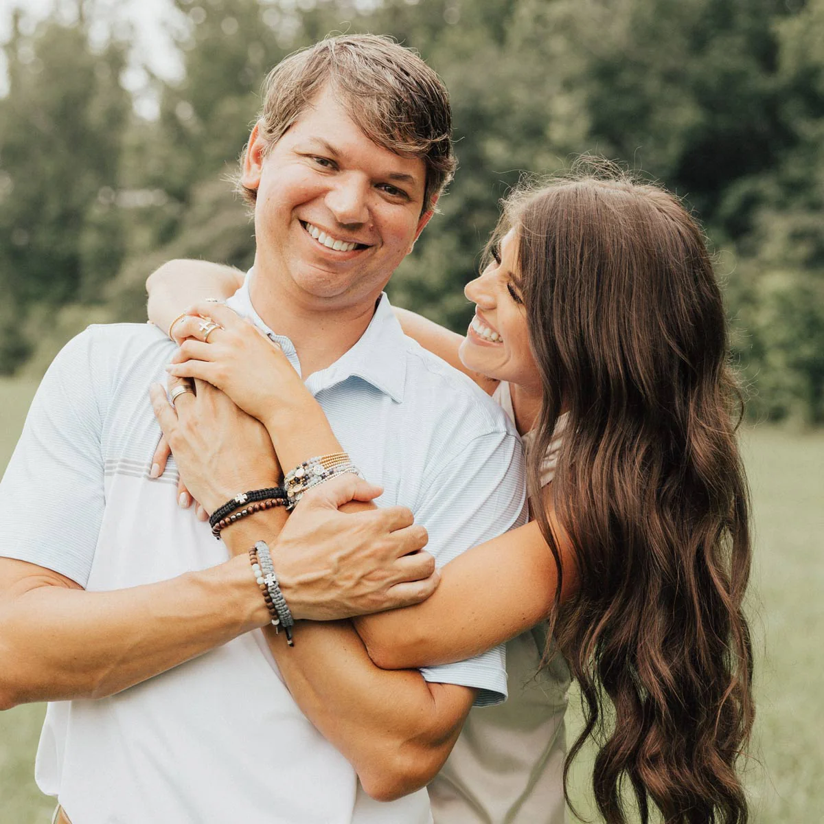 Family Virtues Bracelet for Him – Strength & Faith - Blessed Bands