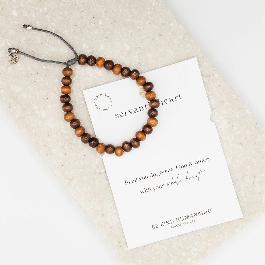 Servant’s Heart Bracelet – Faith, Humility & Service - Blessed Bands