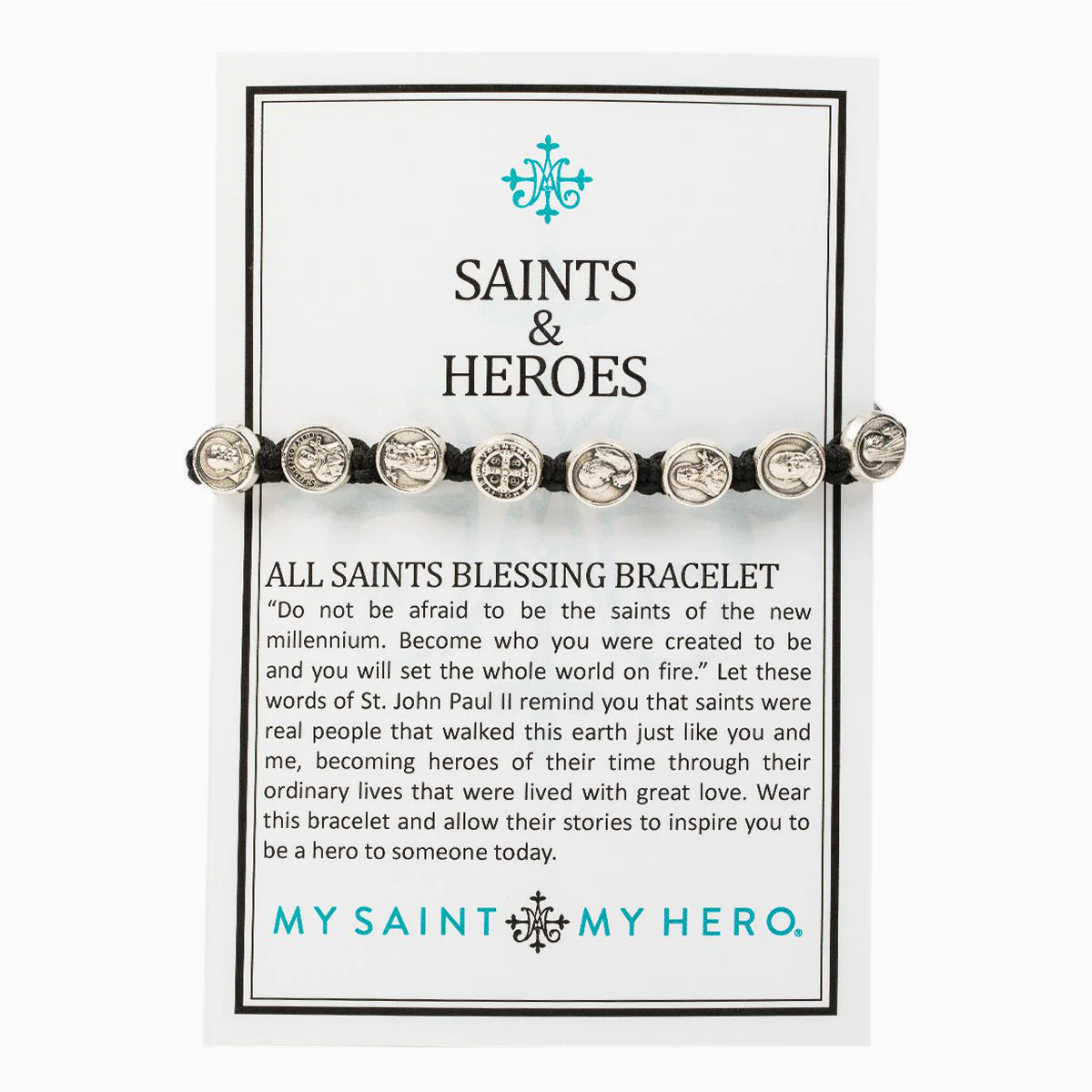 All Saints Bracelet – Saints & Heroes of Faith - Blessed Bands