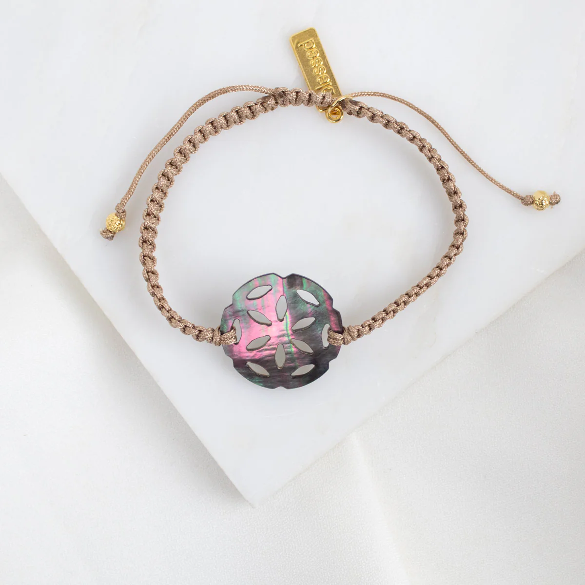 St. Mary Magdalene Mother of Pearl Faith Bracelet - Blessed Bands