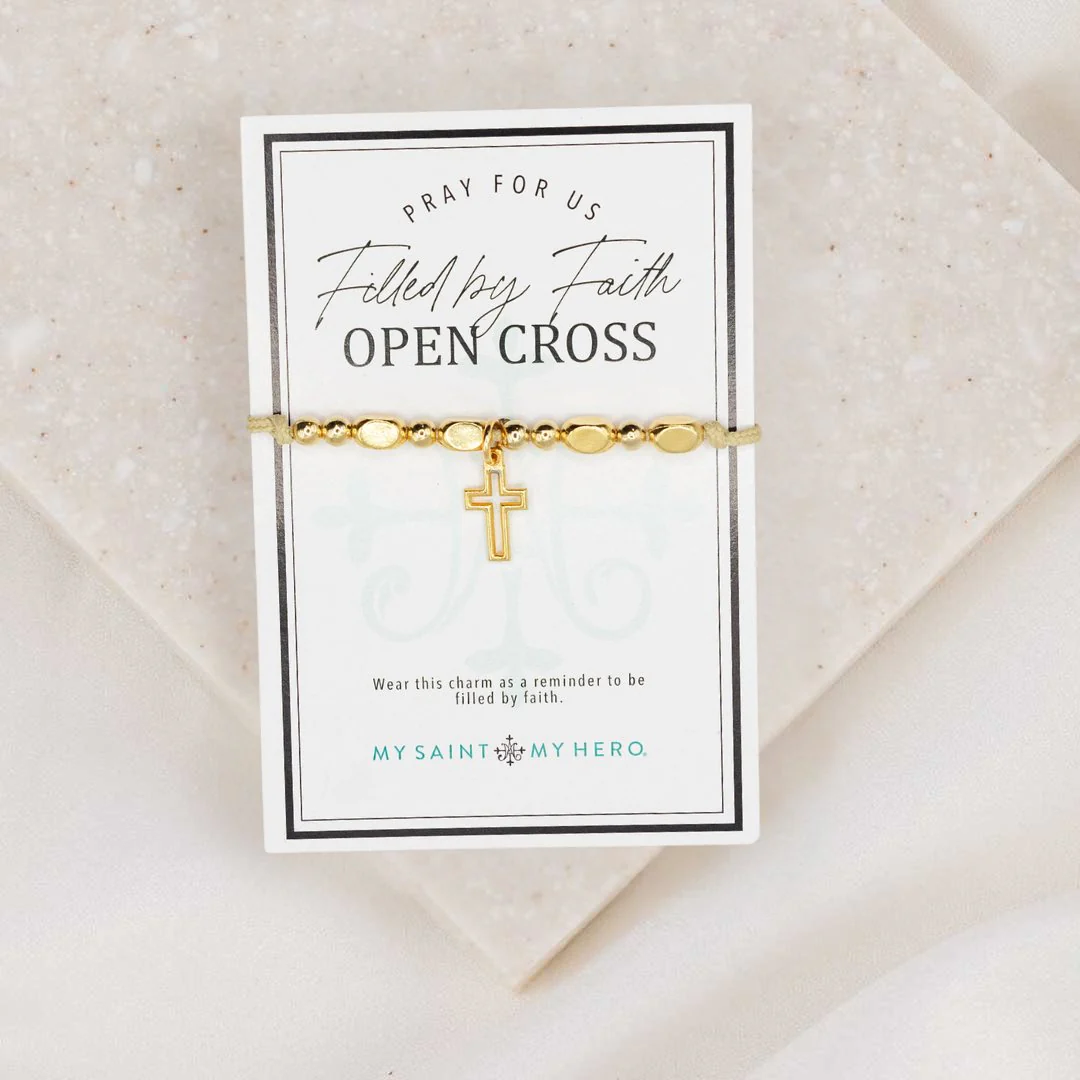 Open Cross Kids Bracelet – Faith & Blessing for Youth - Blessed Bands