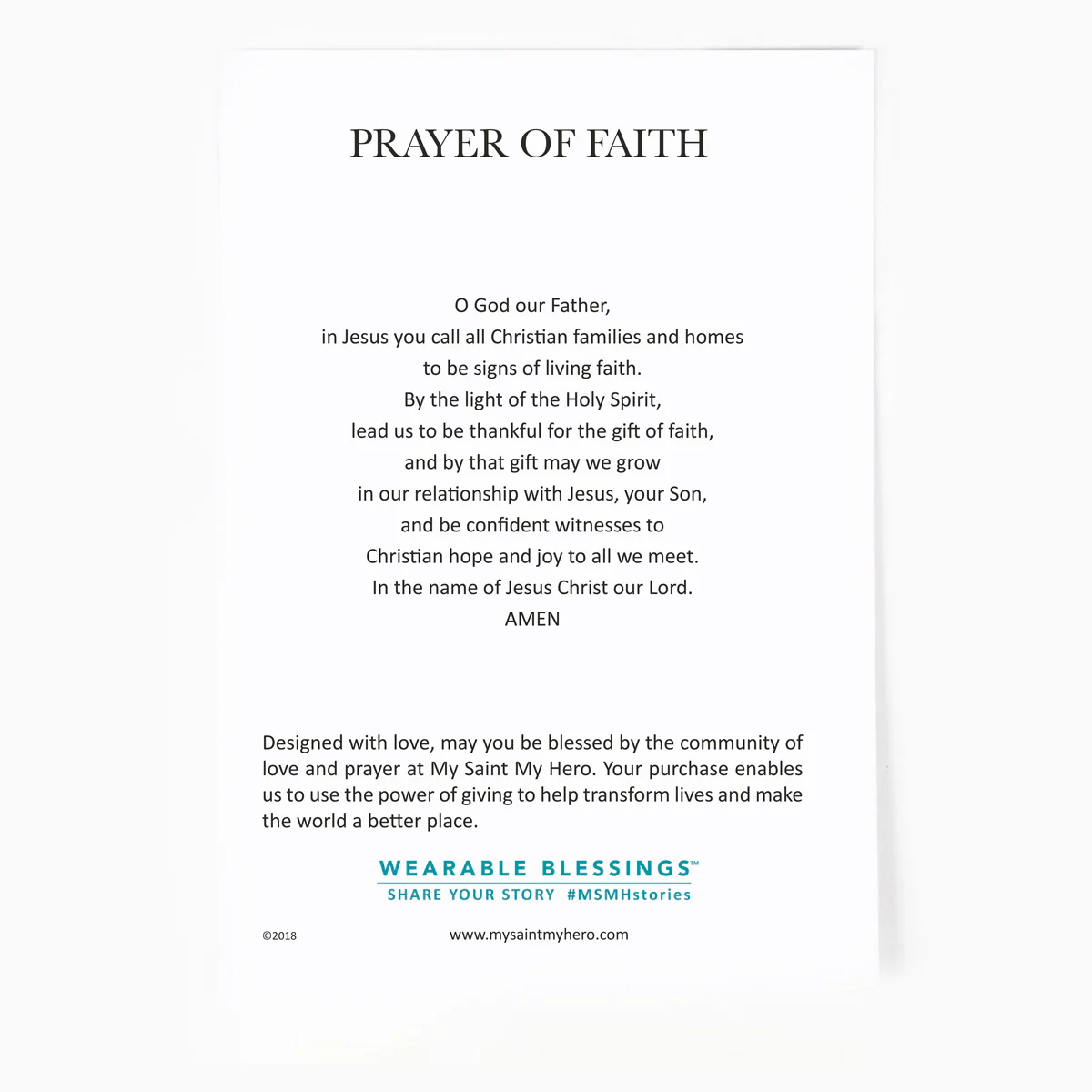 Faith Petite Cross Necklace – Simple Grace & Devotion - Blessed Bands