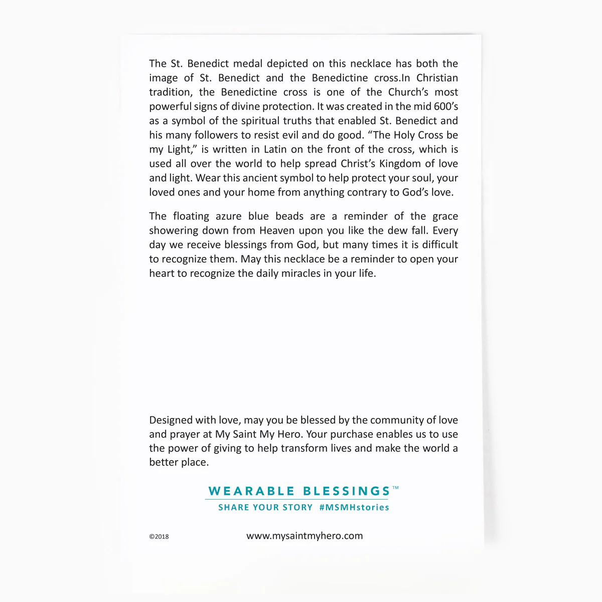 Blessings and Grace Necklace – Faith & Divine Favor - Blessed Bands