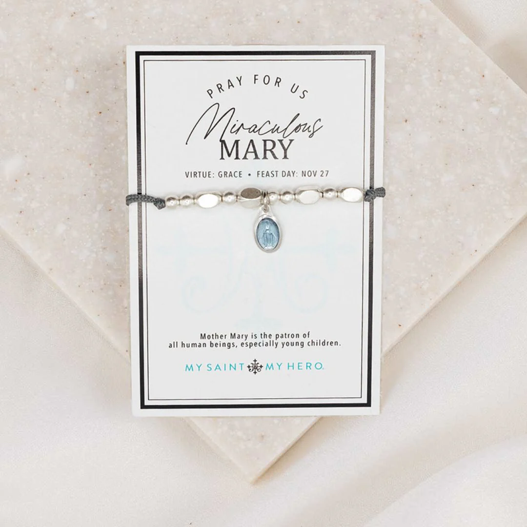 Miraculous Mary Petite Kids Bracelet – Faith & Blessing - Blessed Bands