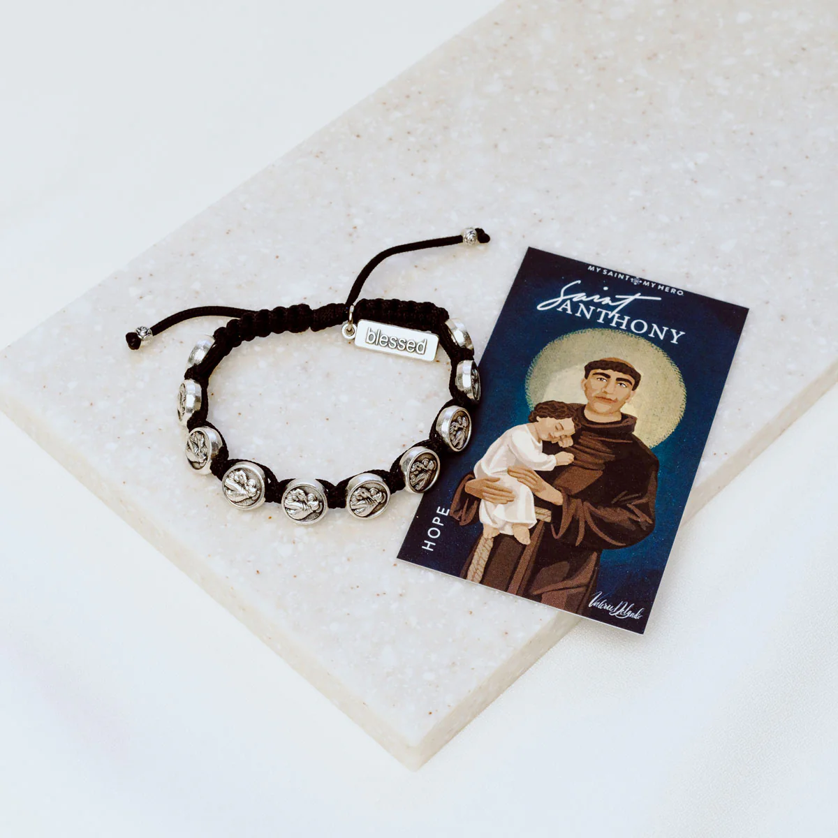 St. Anthony Blessing Bracelet of Faith & Guidance - Blessed Bands