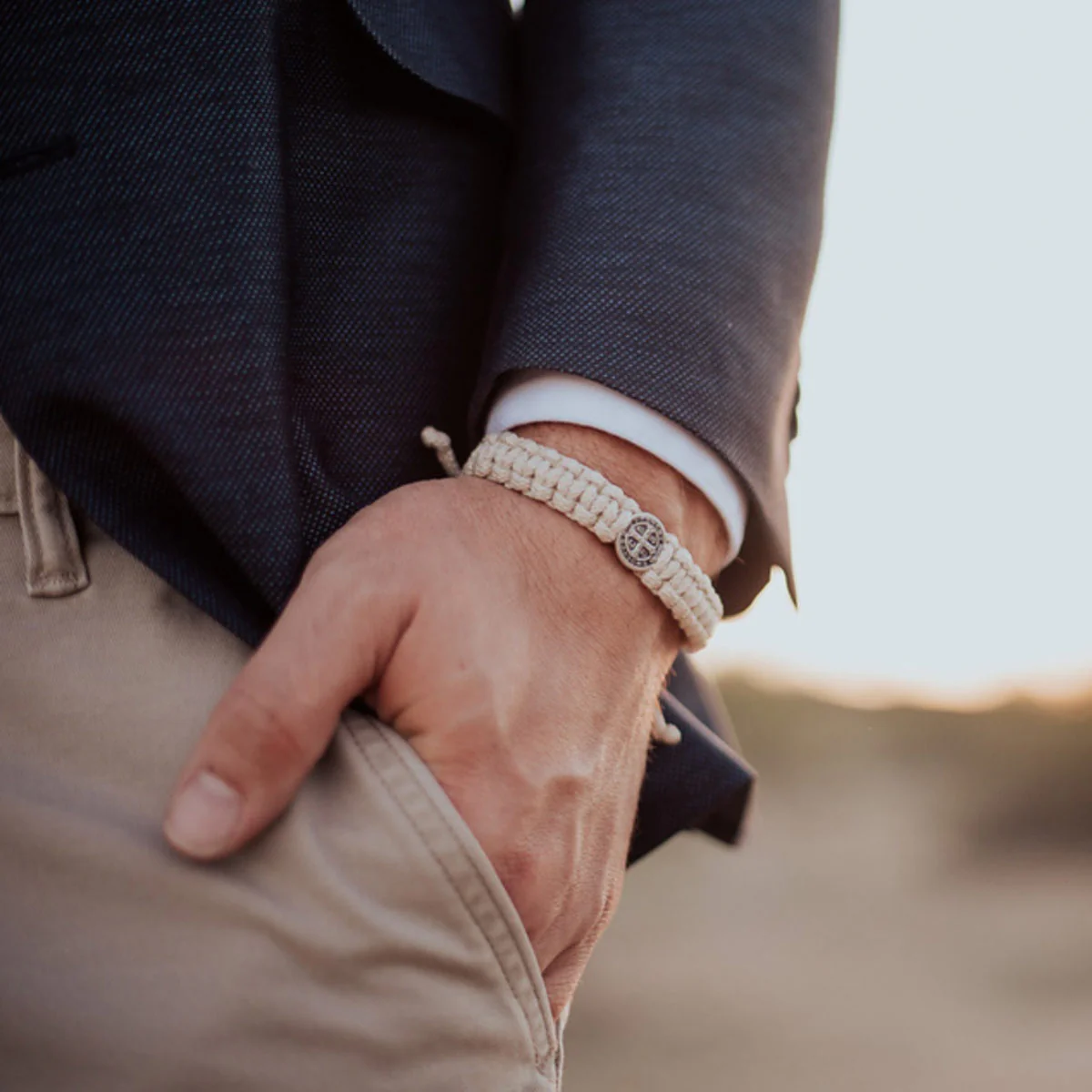 One Blessing for Him Bracelet – Strength & Faith Gift - Blessed Bands