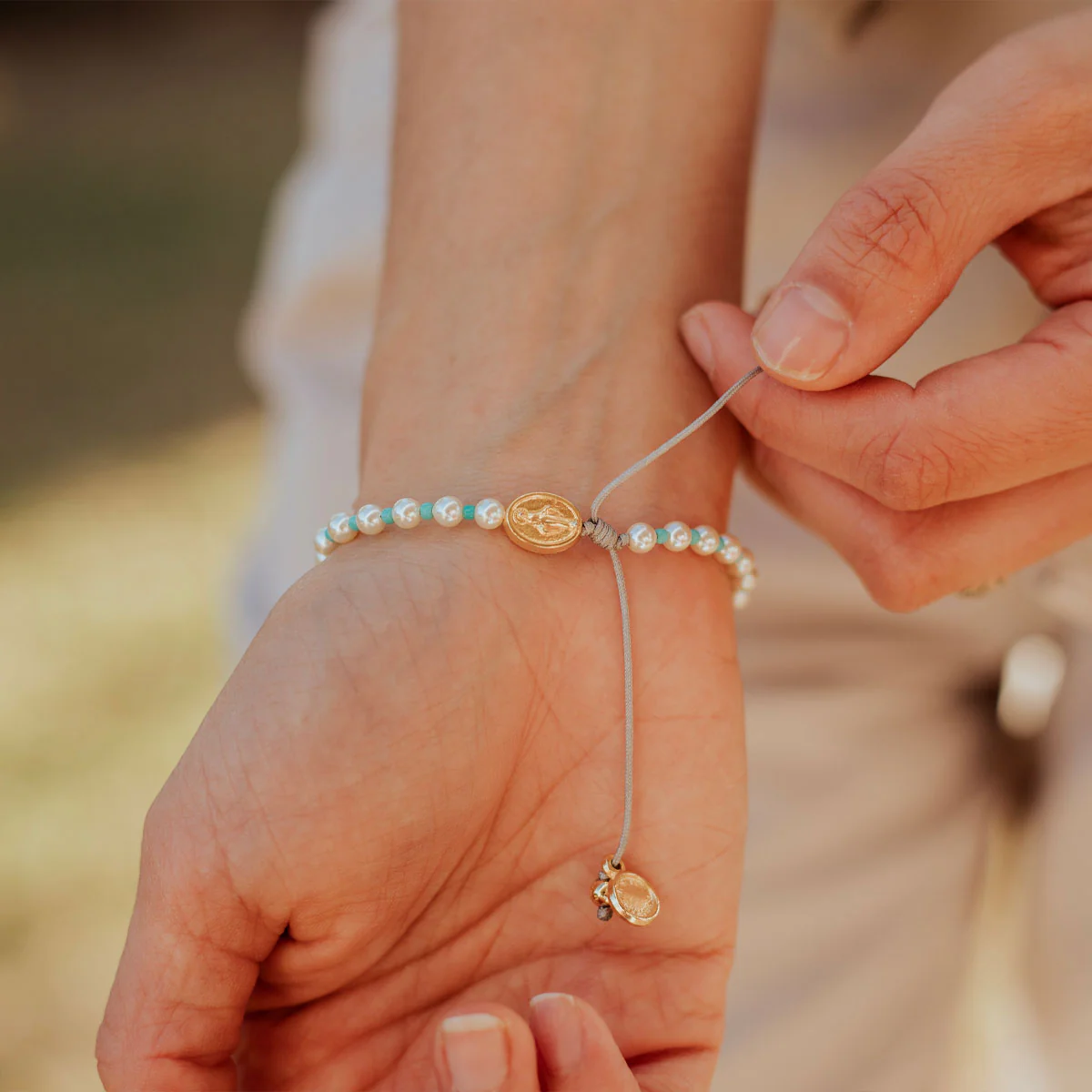 J.O.Y. Miraculous Mary Faith Bracelet - Blessed Bands
