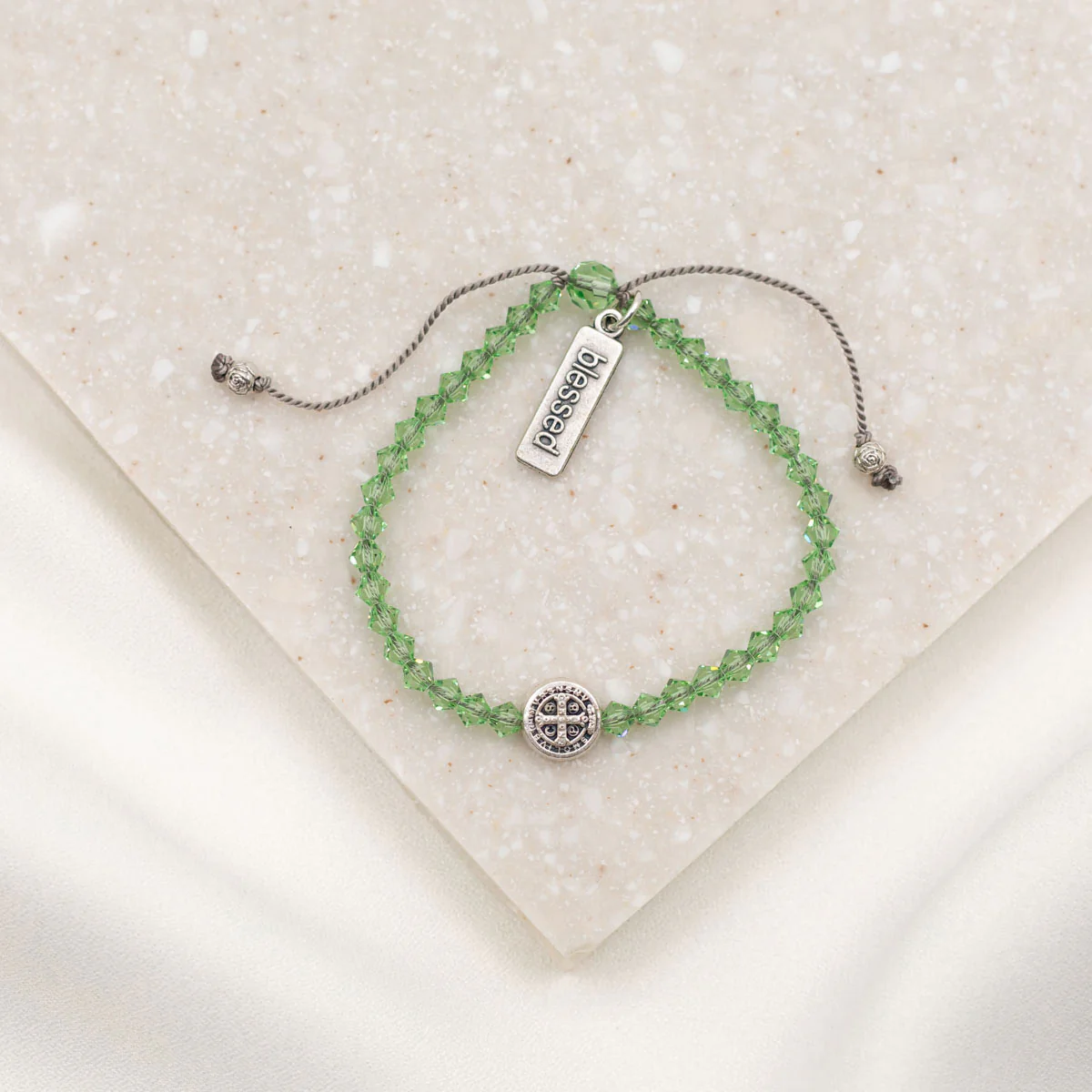 Shine Bright Crystal Blessing Bracelets – Faith & Light - Blessed Bands