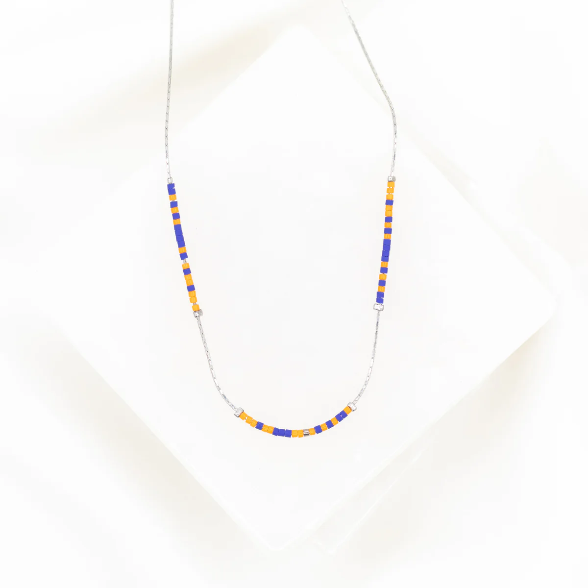 Victory Team Spirit Morse Code Necklaces – Custom Colors - Blessed Bands